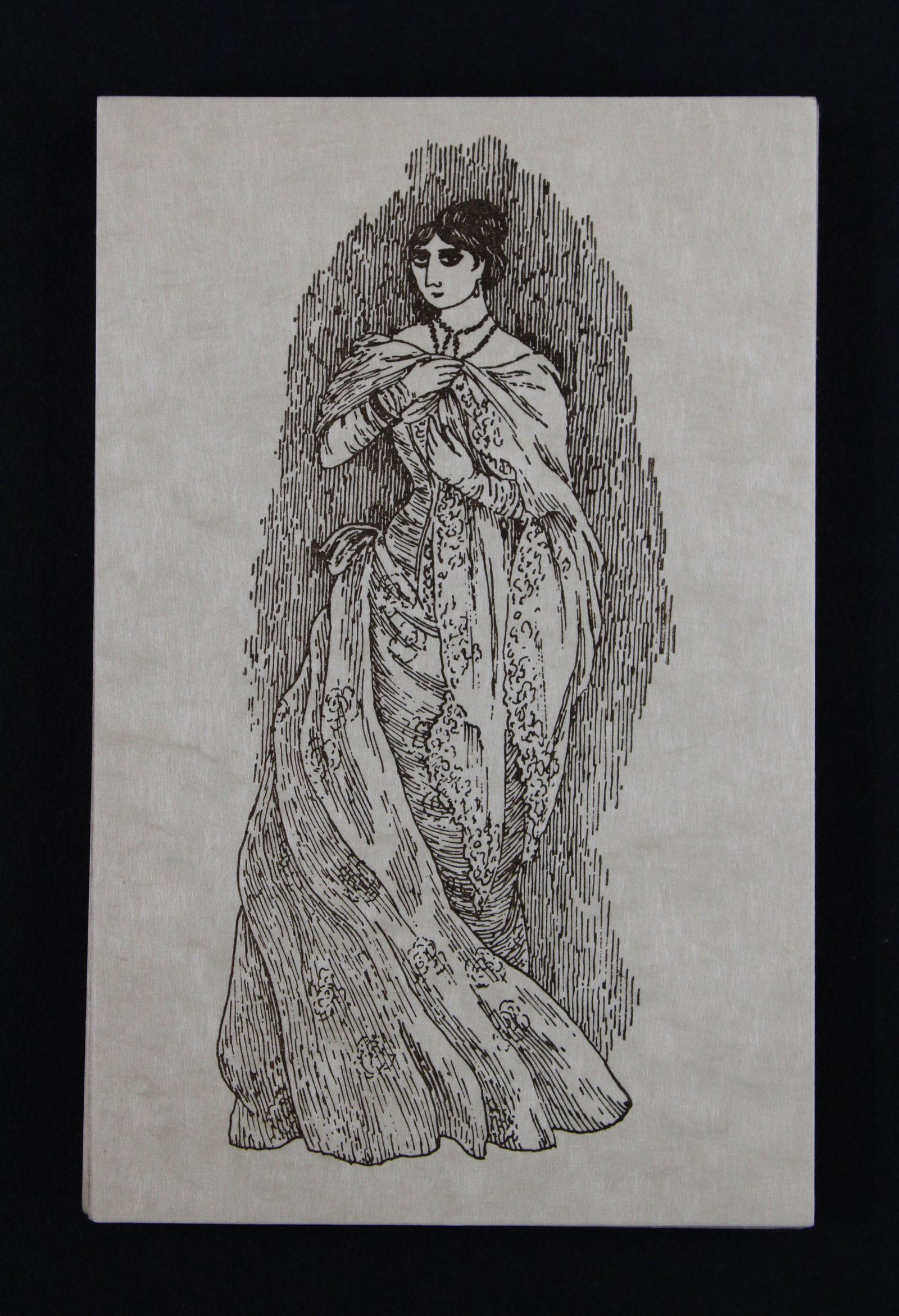 Vintage Edward Gorey Illustrated Bookplates: Vintage Edward Gorey Illustrated Bookplates. 50+ pcs of single sheet prints presumably for use as bookplates. Size: 3" x 5"