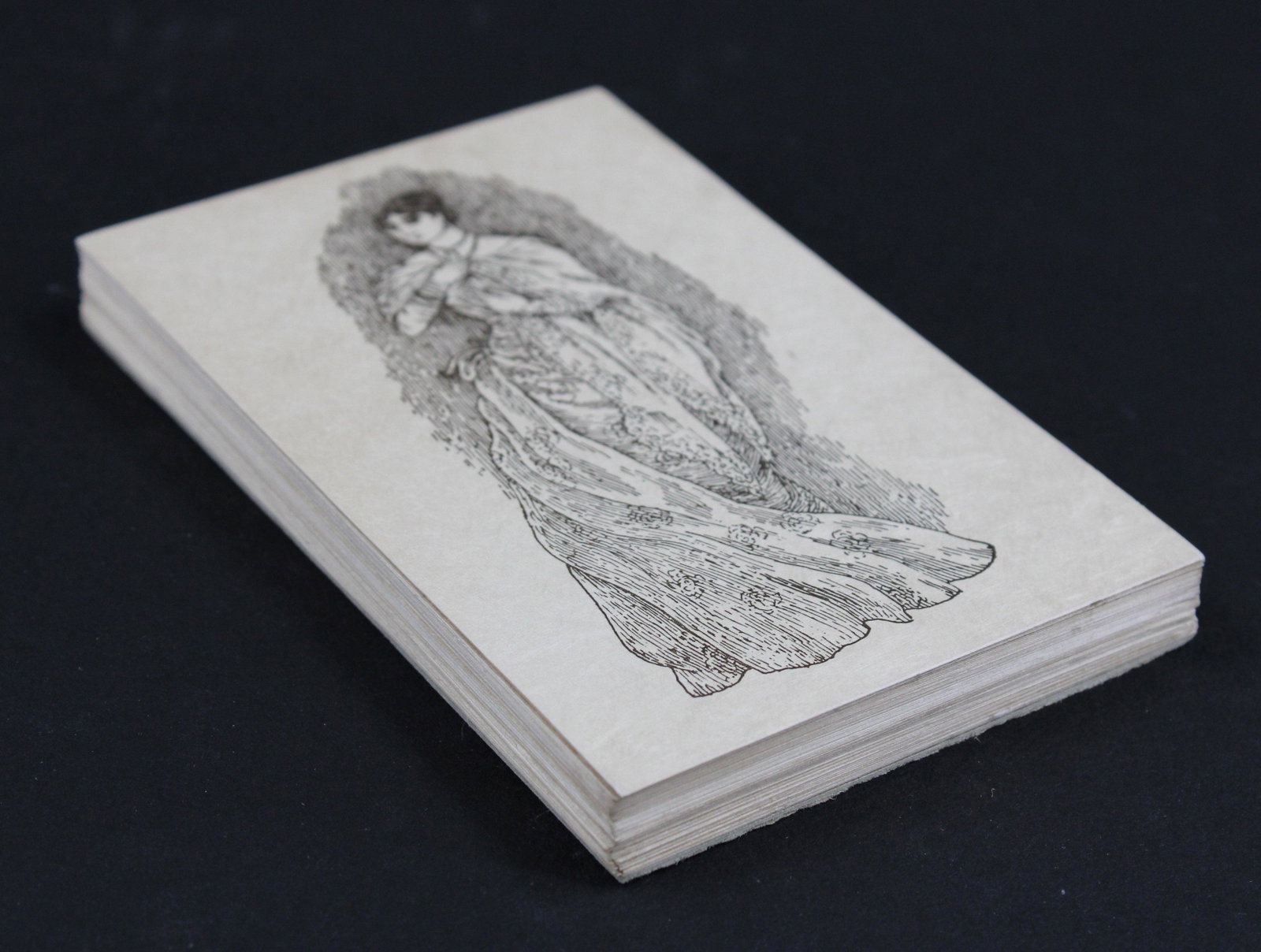 Vintage Edward Gorey Illustrated Bookplates: Vintage Edward Gorey Illustrated Bookplates. 50+ pcs of single sheet prints presumably for use as bookplates. Size: 3" x 5"