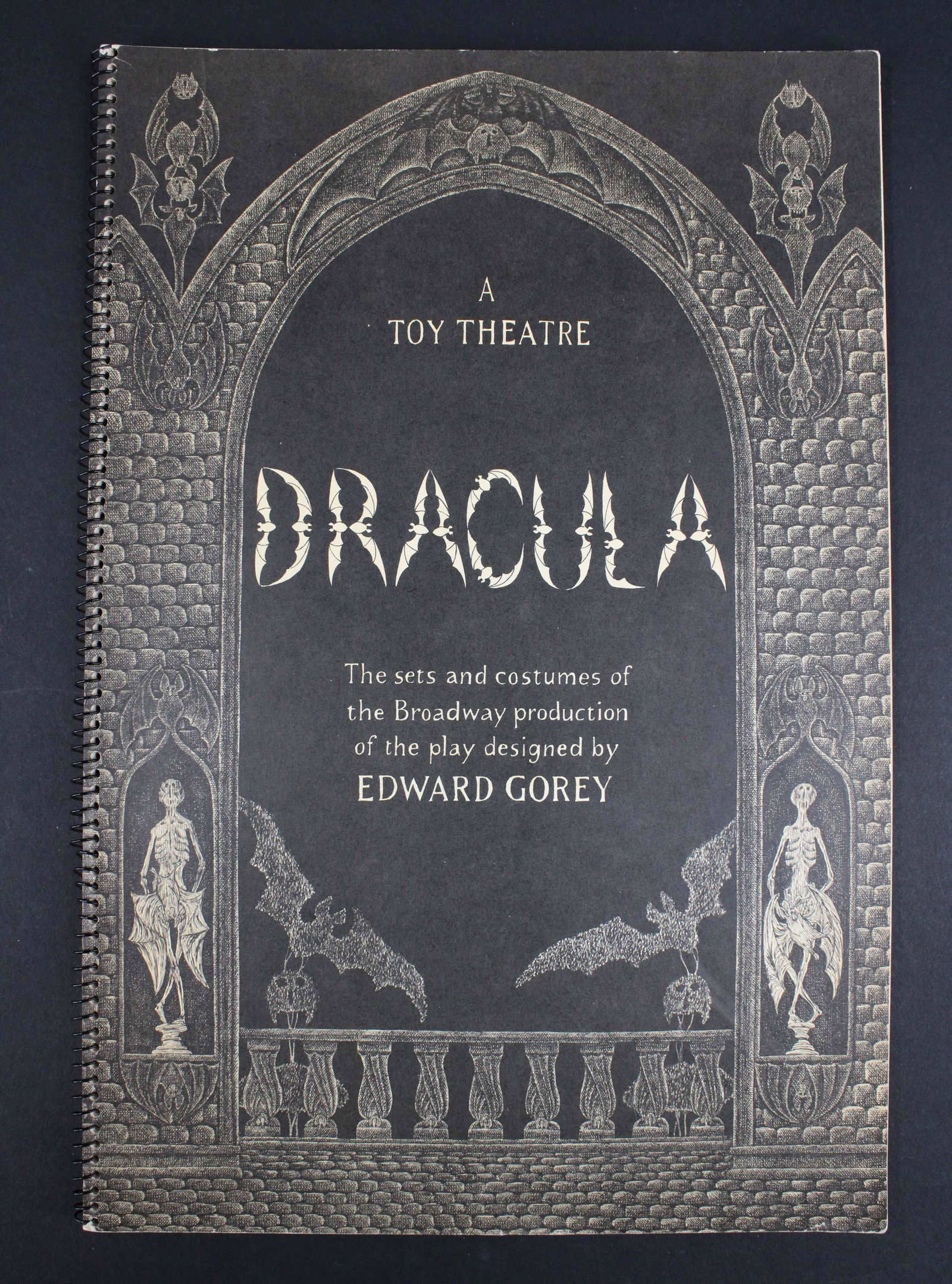 Edward Gorey, Dracula: A Toy Theatre (1 of 9)