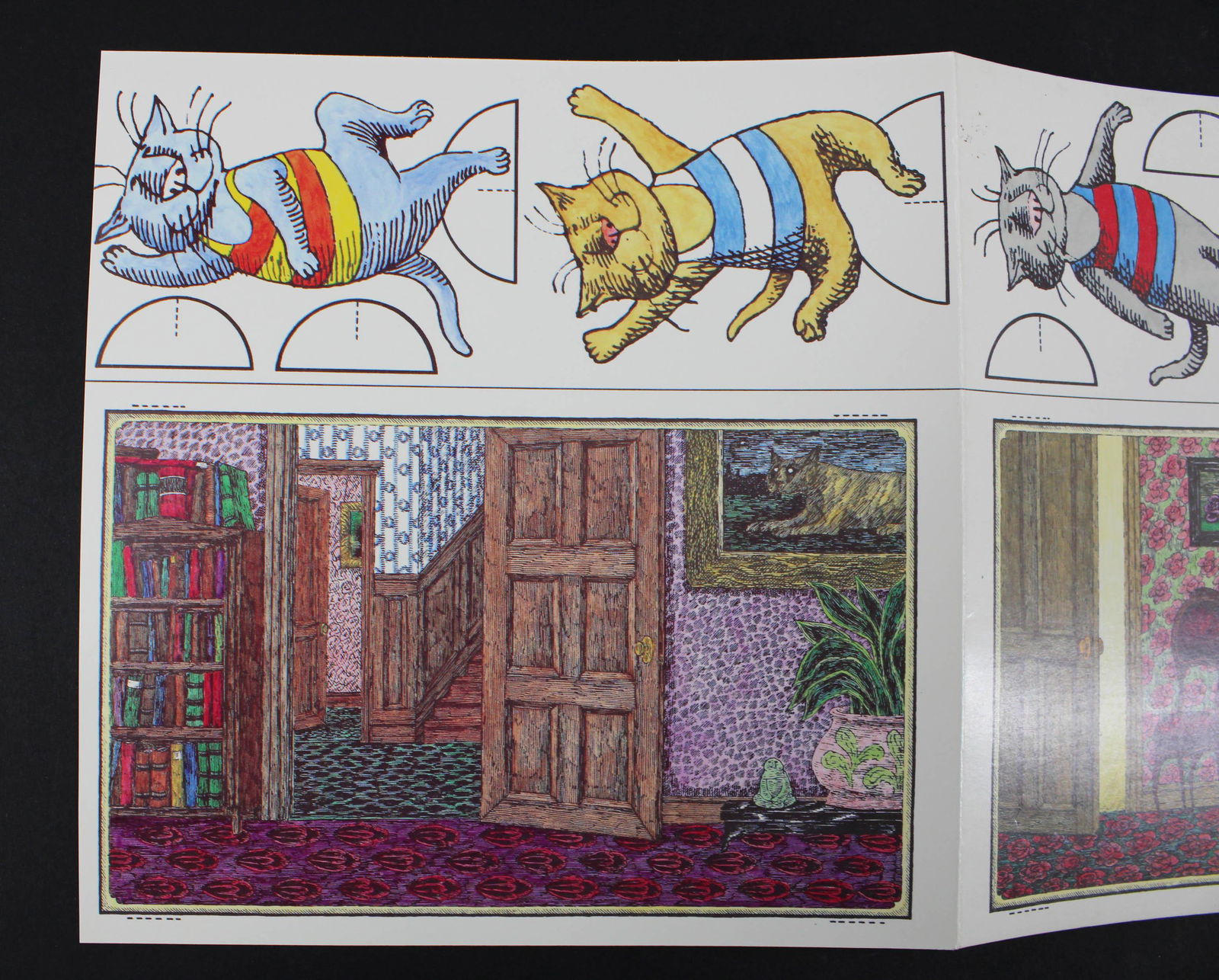 Gorey Cats Paper Dolls by Edward Gorey, Signed (1 of 15)