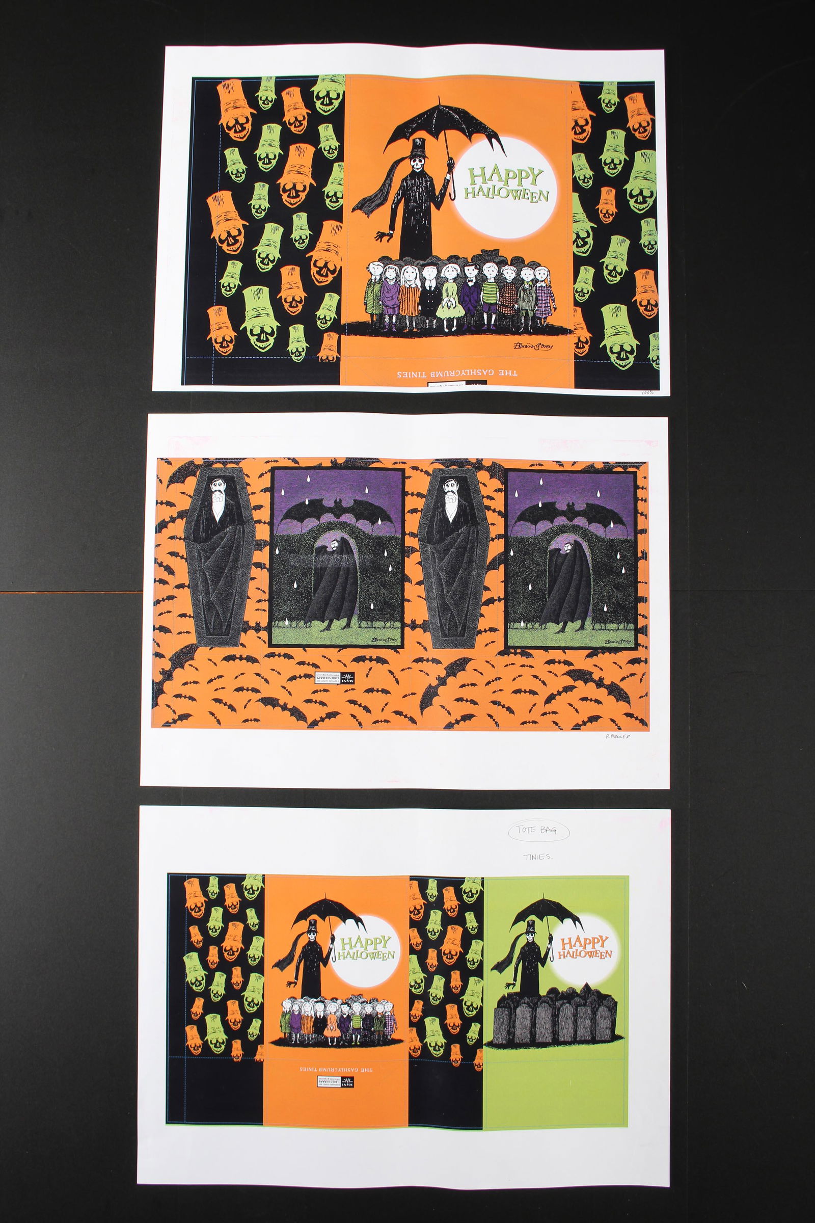 Edward Gorey, Production Proofs (1 of 5)
