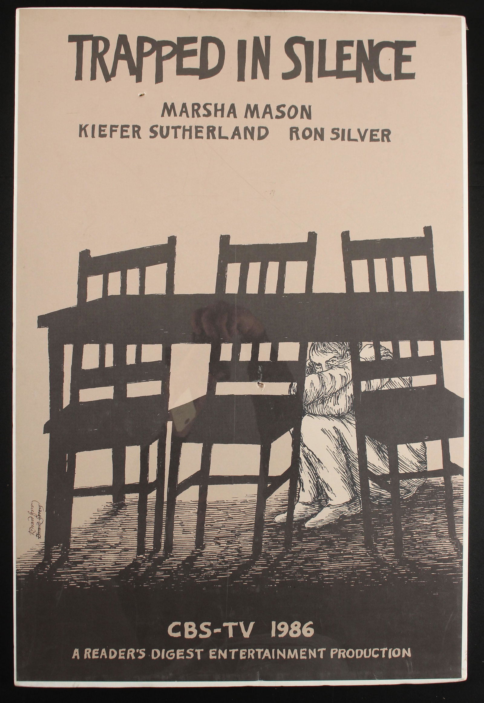 Trapped in Silence an Edward Gorey Signed Poster (1 of 9)