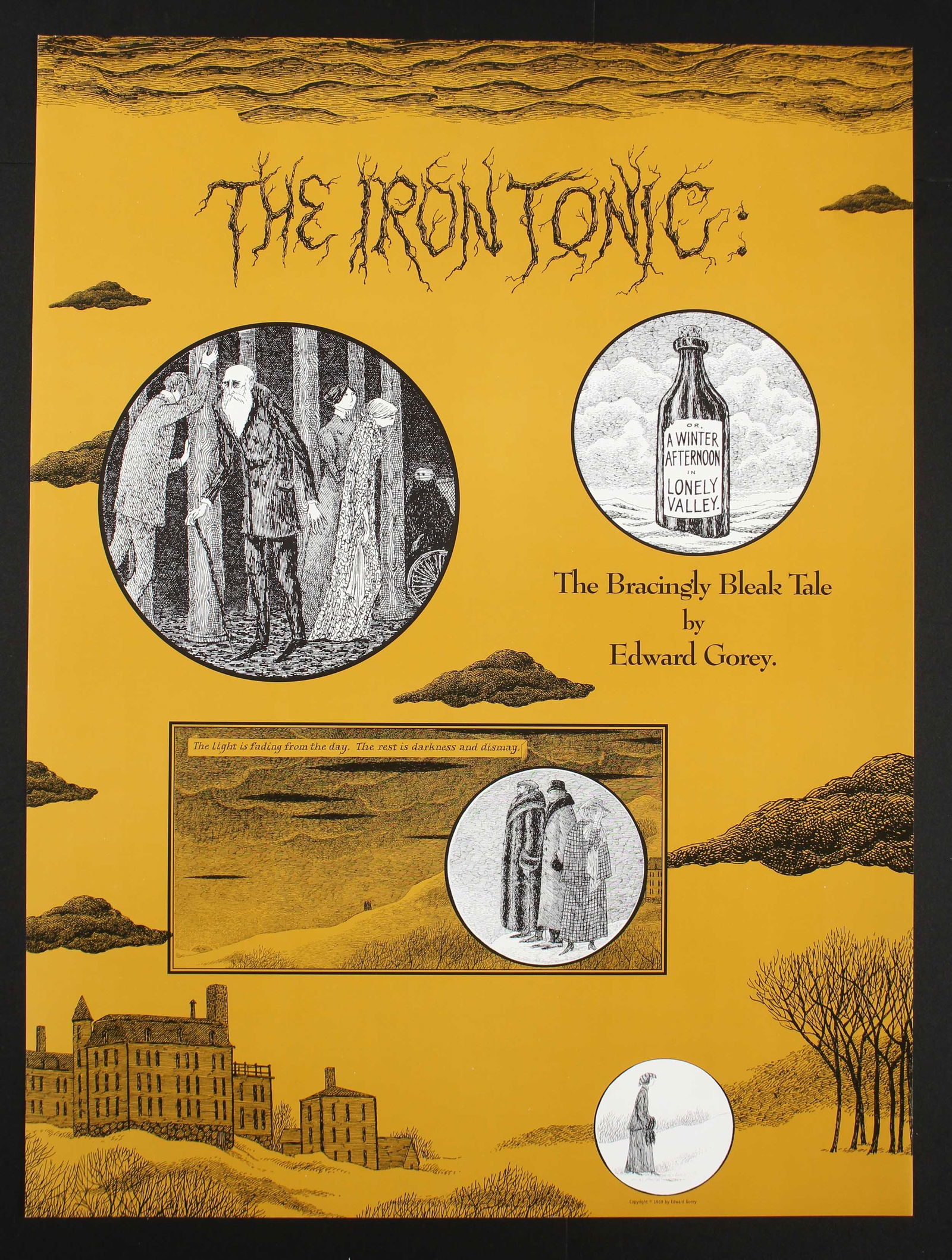 Edward Gorey, The Iron Tonic Promotional Poster (1 of 7)