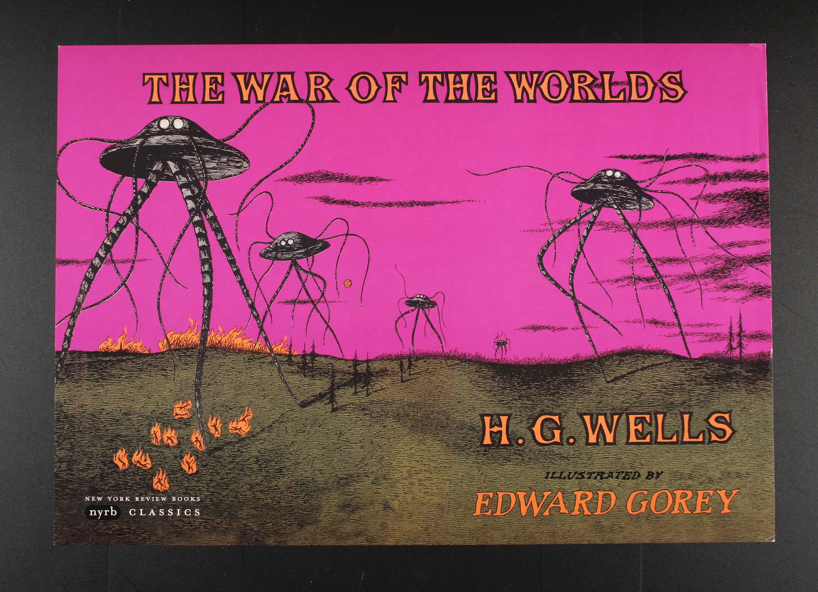 Edward Gorey Illustrated War of The Worlds Poster (1 of 5)