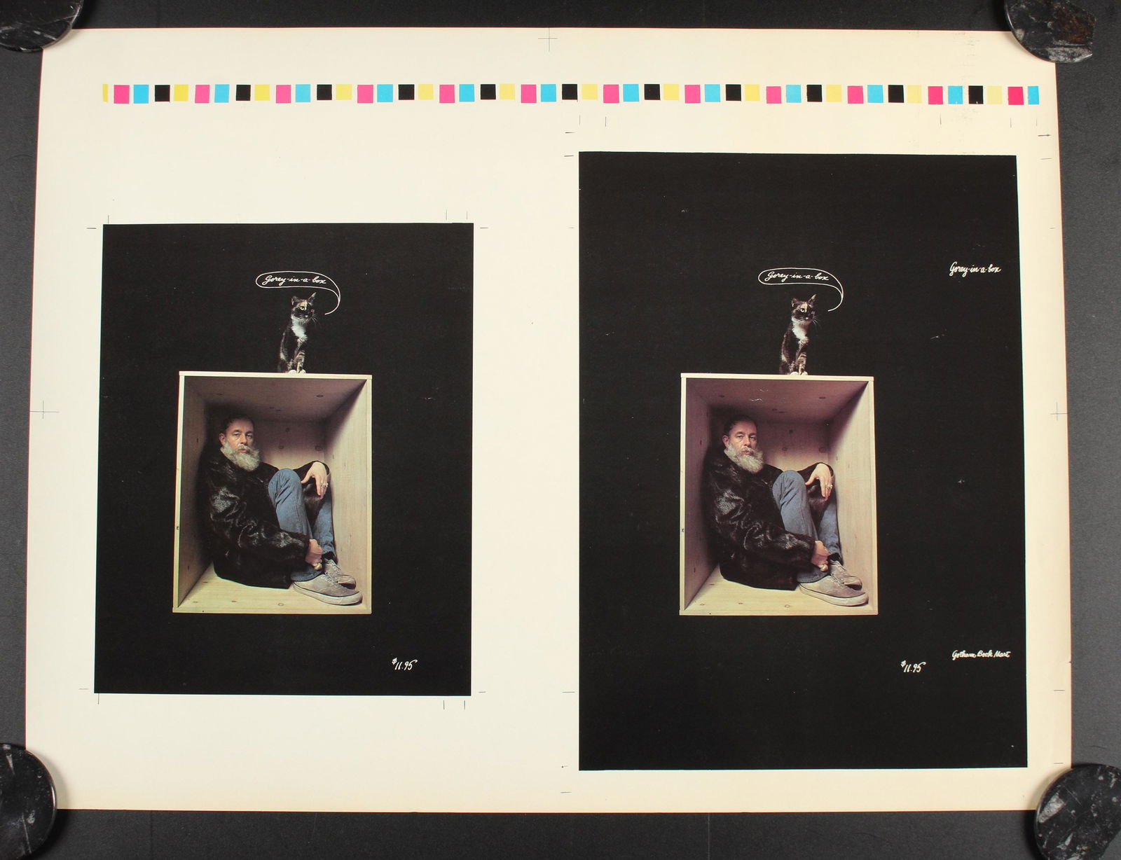 Gorey in a Box Production Proof Sheet (1 of 6)