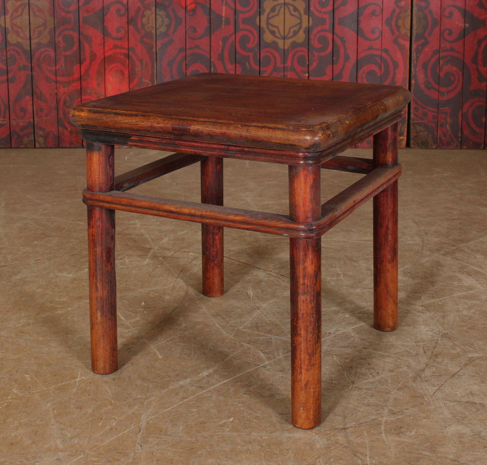 Chinese Elm Tabouret or Low Table (1 of 3)
