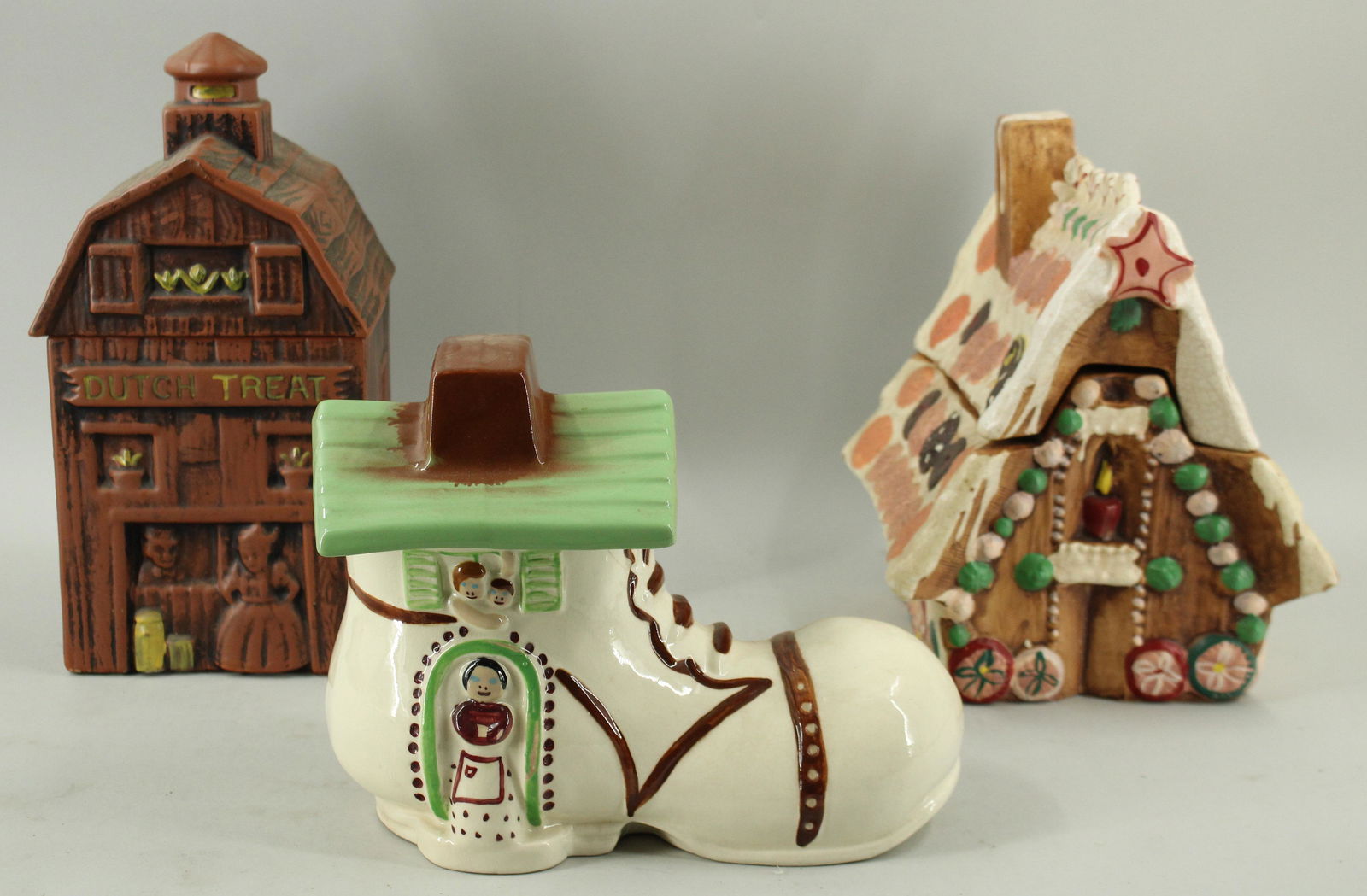 Group of 3 Vintage Cookie Jars (1 of 6)