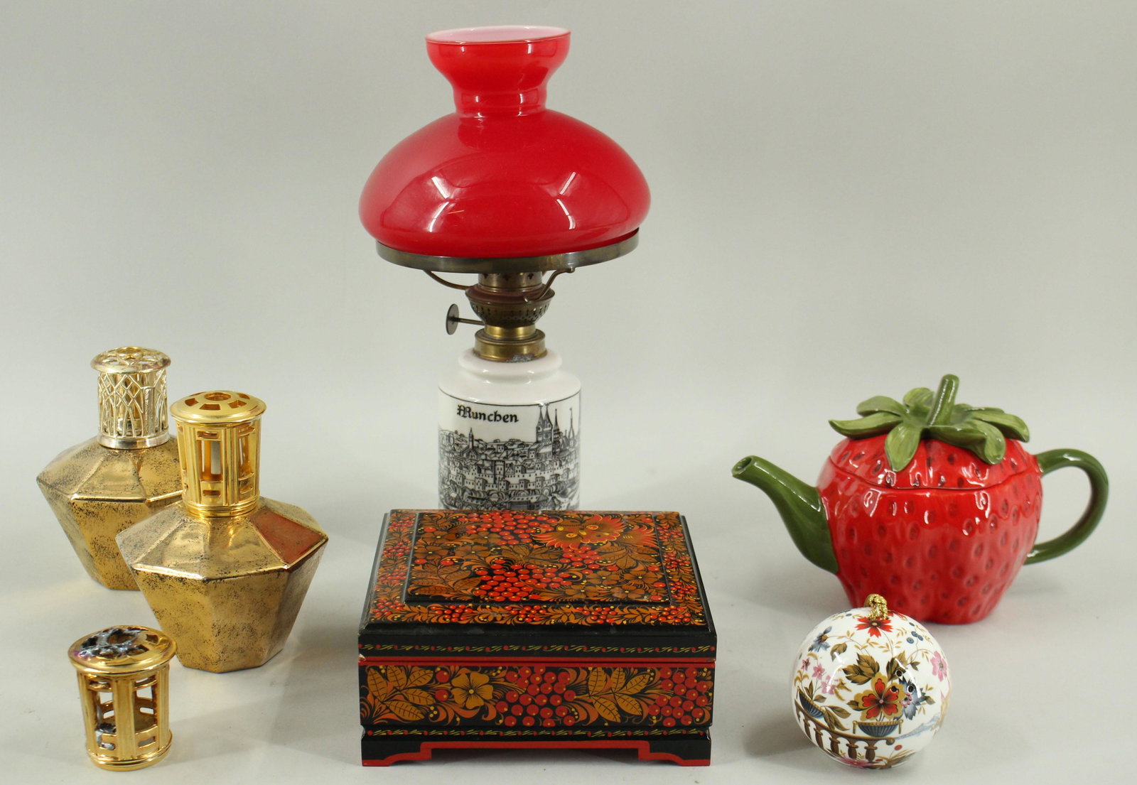 7 pc Decorators Bibelots: 7 pc Decorators Bibelots. Size: Largest: 13" H x 6.5" W x 6.5" D