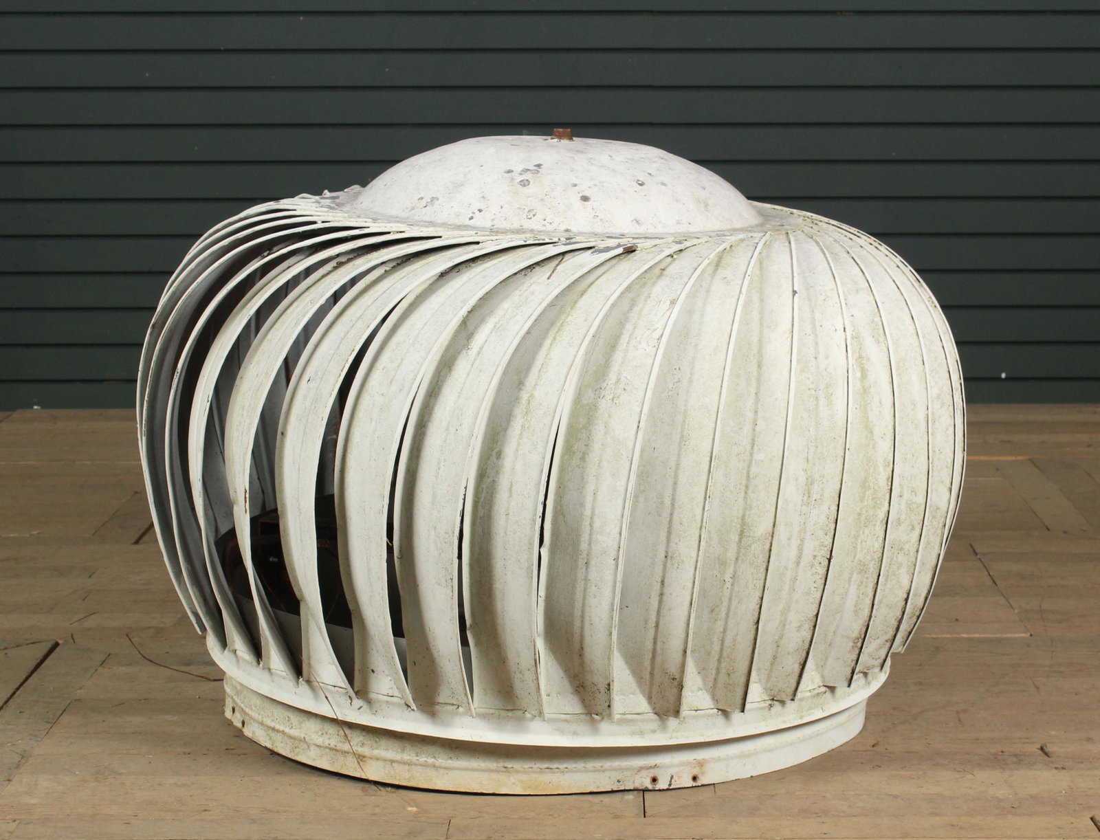 Vintage Barn Vent: Vintage Barn Vent. Perfect for a kinetic garden element. Size: 26"H x 36"Dia.