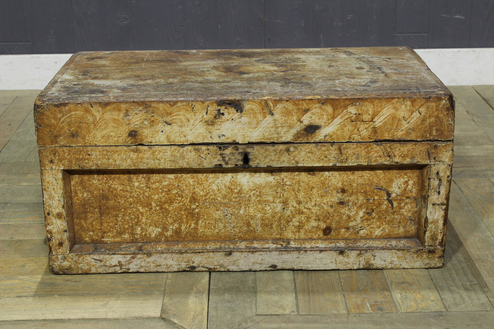 Grain Painted Carpenter's Box (1 of 10)