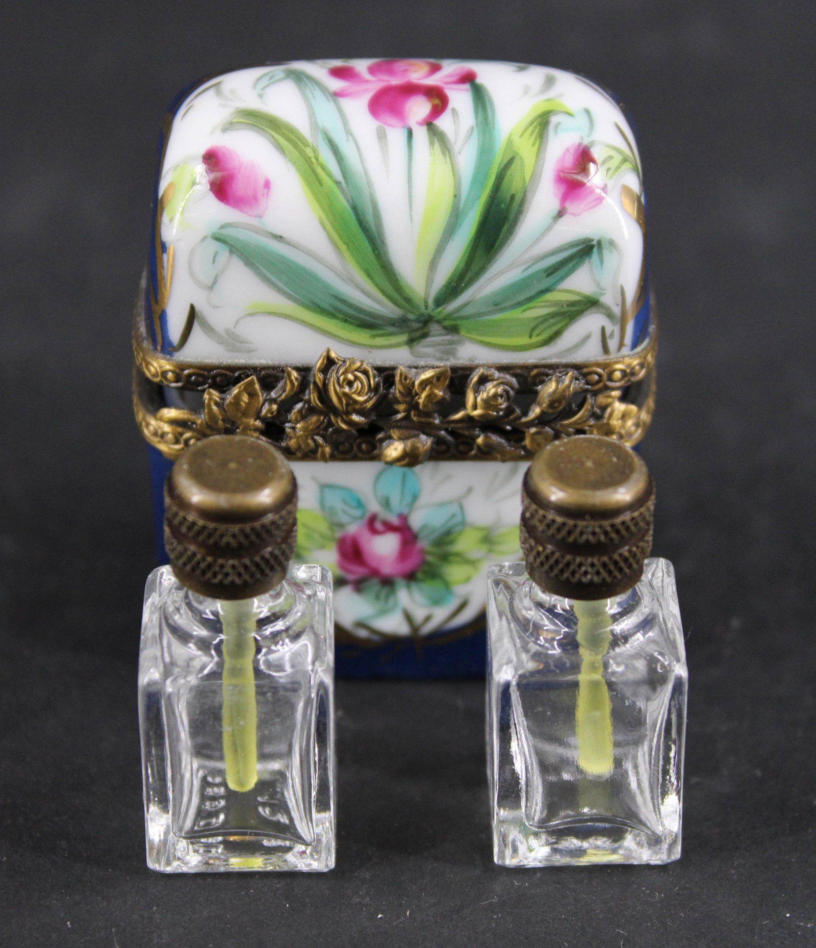 Limoges Porcelain Perfume Bottle Box (1 of 4)