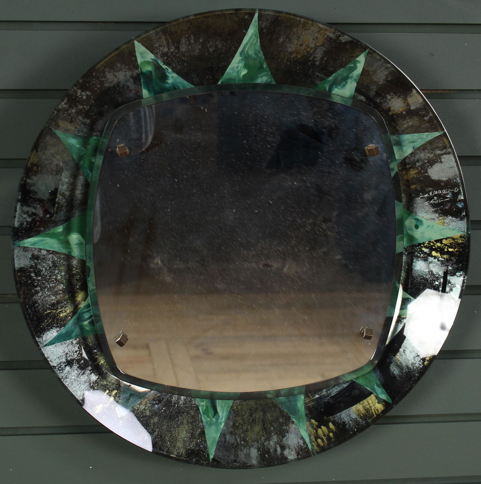 Santambrogio & De Berti  Art Glass Backlit Mirror (1 of 14)