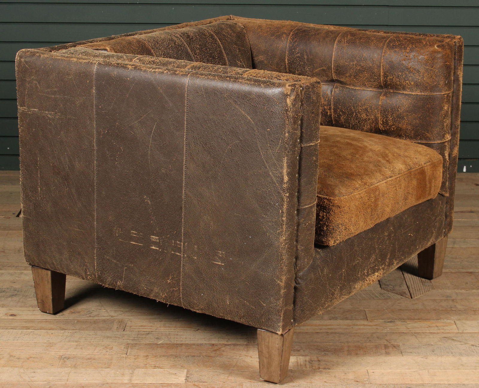 Patchwork Suede Club Chair (1 of 6)