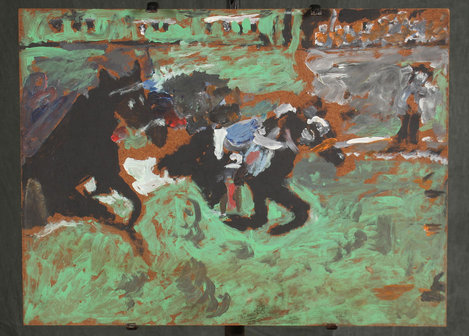 Justin McCarthy (20th C, Pennsylvania) Horse Race (1 of 4)