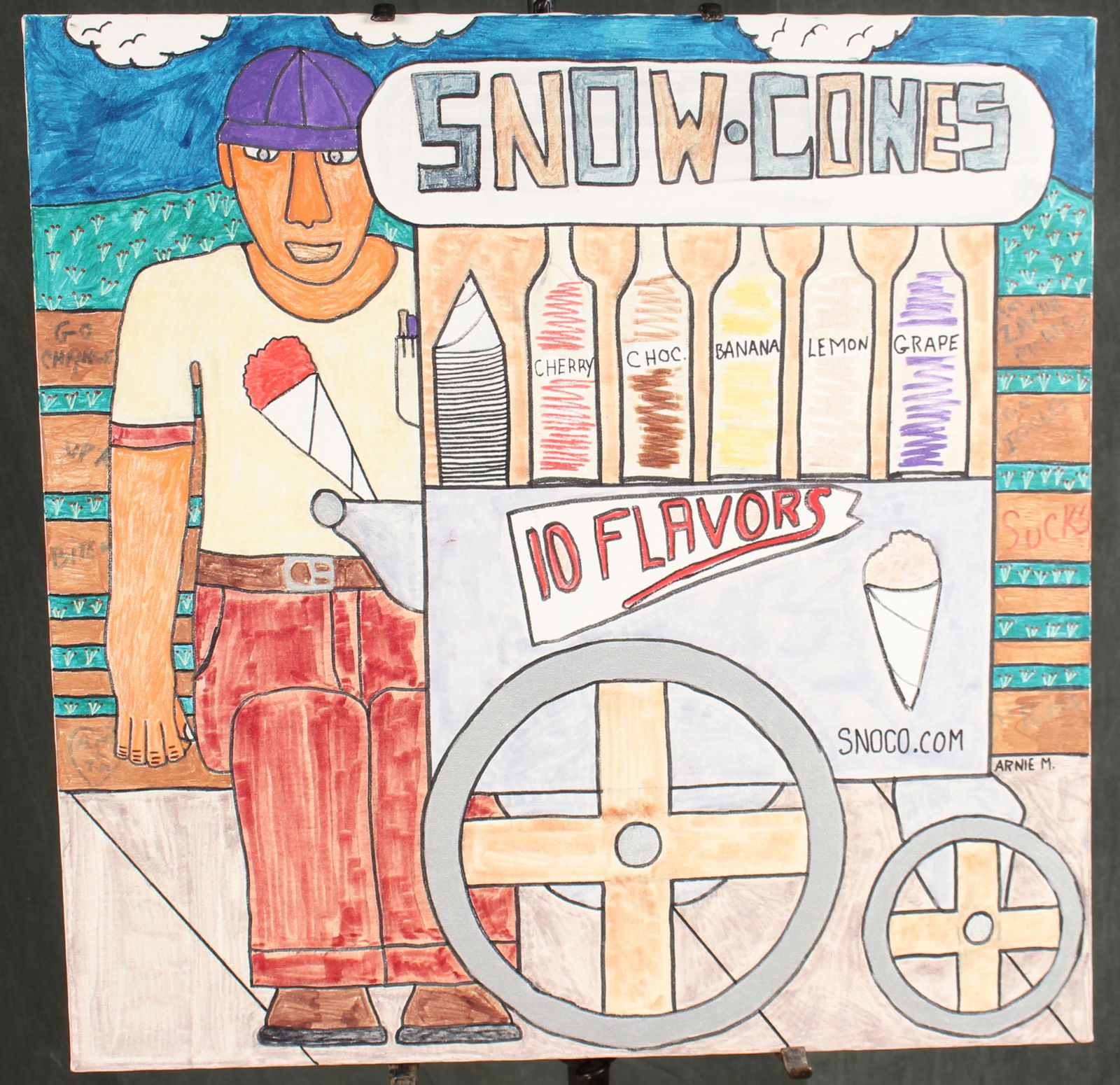 Arnie Mittin, Park Bench, Part 3 of 7 (1 of 7)