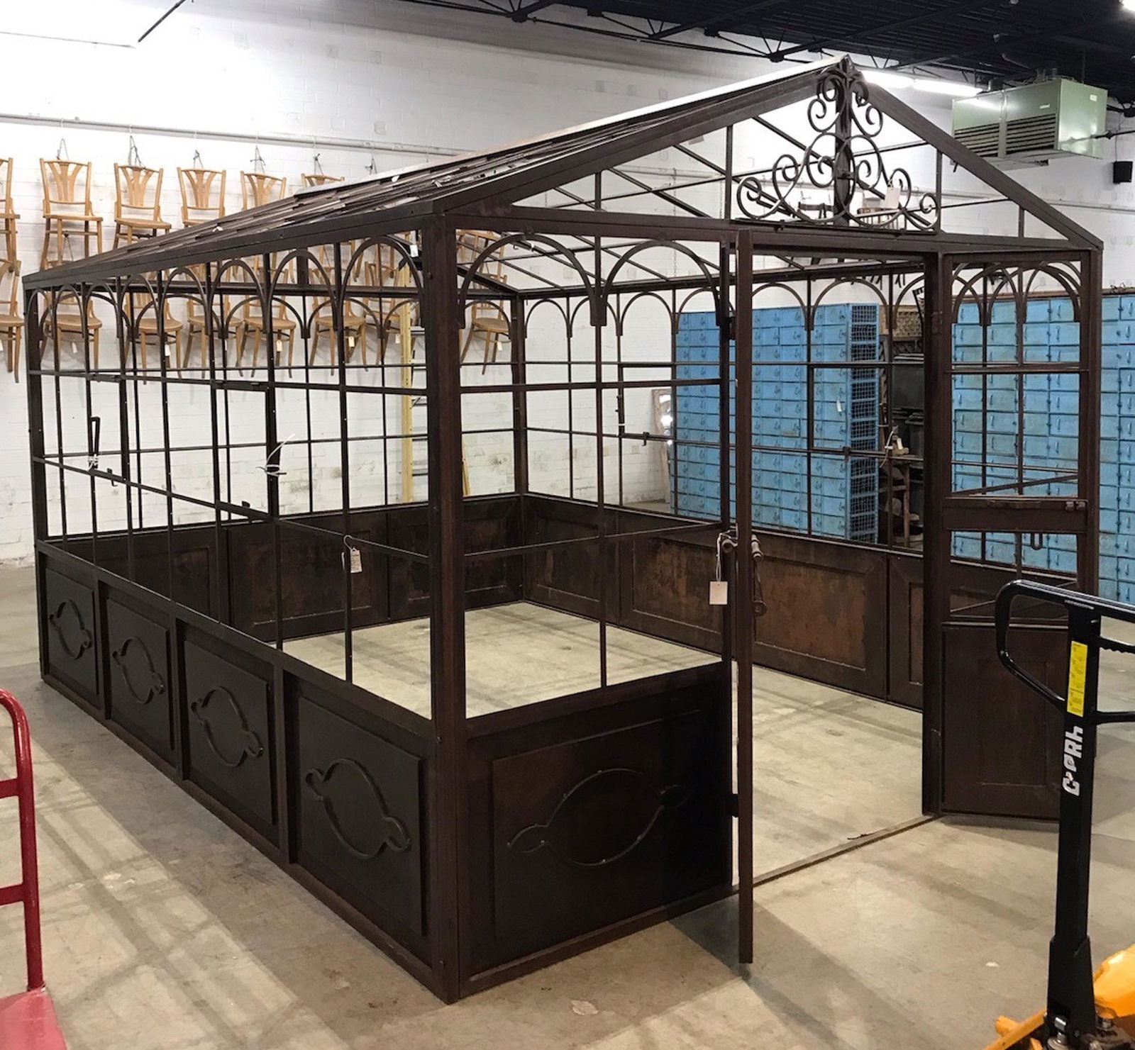 Wrought Iron Nursery Greenhouse (1 of 4)