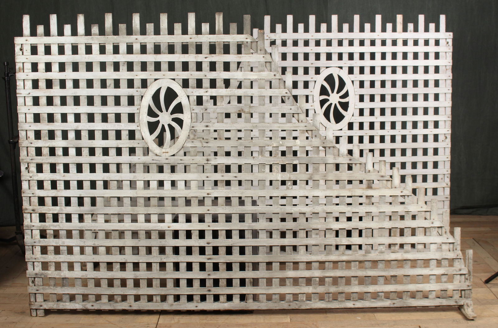 Regency Style Wood Lattice Trellis Panels (1 of 6)