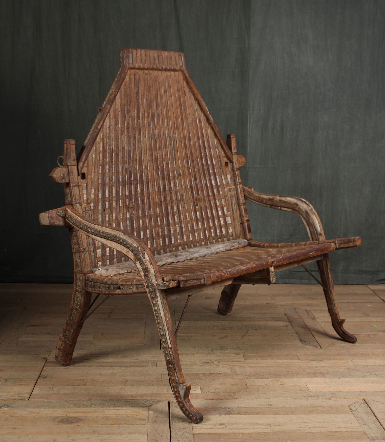 Iron and Wood Garden Bench (1 of 14)