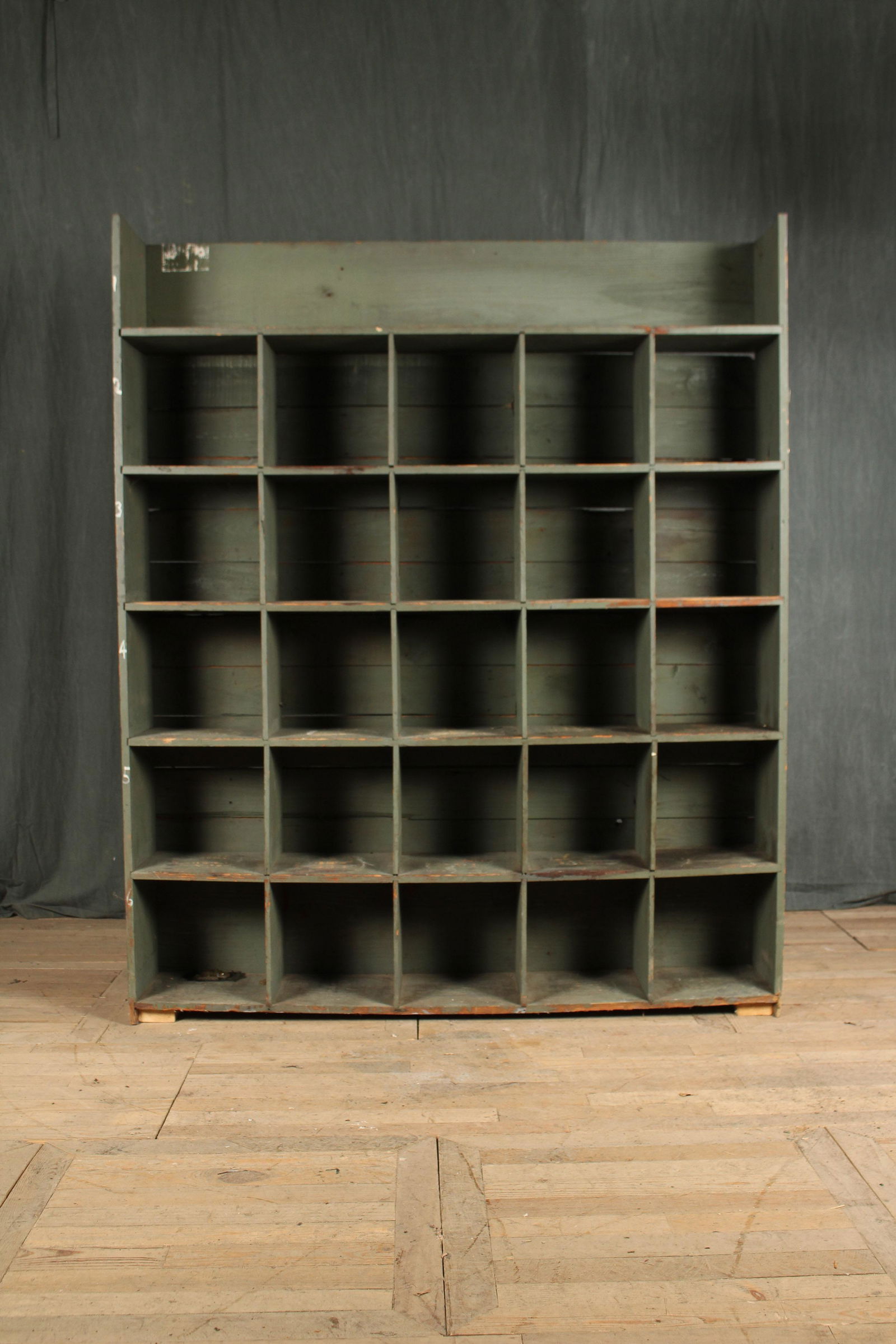 Vintage Industrial Cubby Shelf Unit (1 of 3)