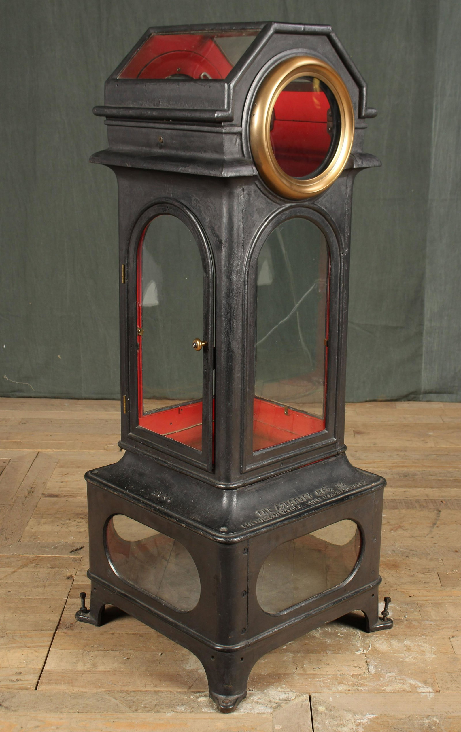 Cast Iron Industrial Fixture as a Wardian Case (1 of 11)