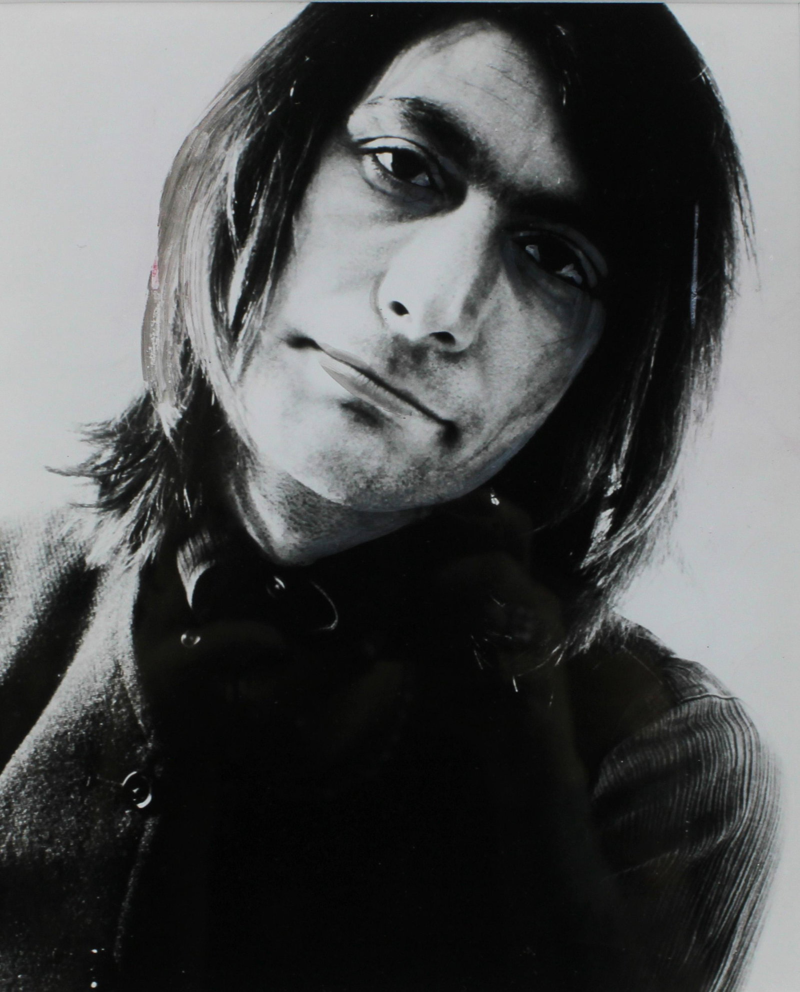 Charlie Watts Photo 1975: Charlie Watts. July 1975, stamped on verso. 1978 clipping: The new Rolling Stones album, "Some Girls", Shows Charlie Watts' skill both as a rock drummer and a jazz artist. Original vintage silver gela