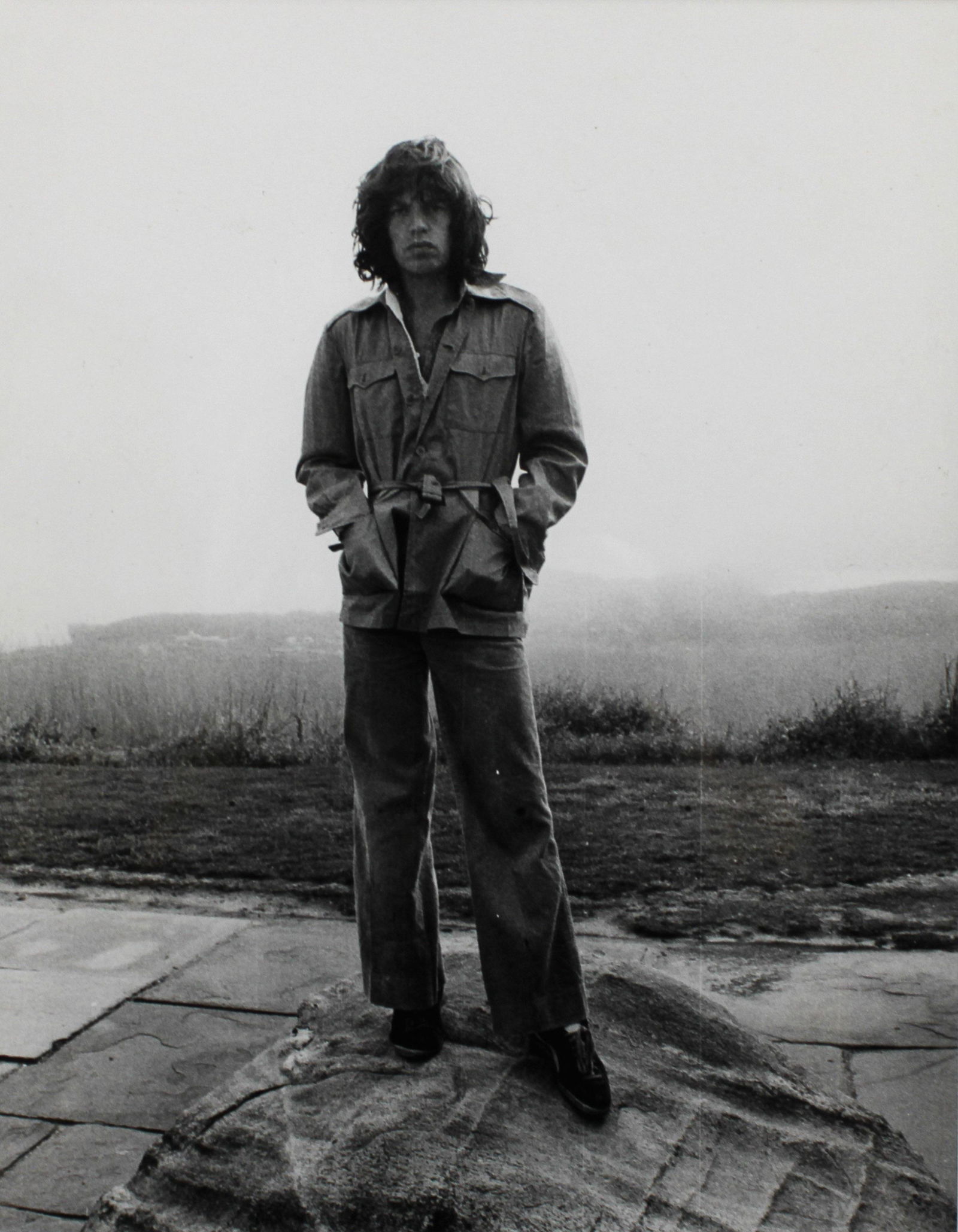 Mick Jagger at Andy Warhol Estate (1 of 3)