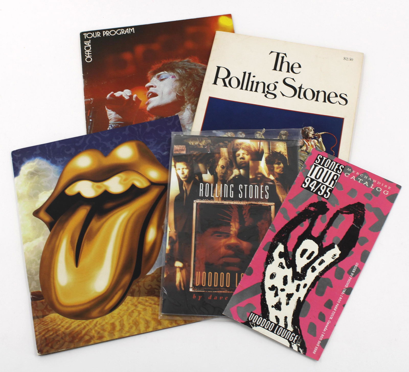 Rolling Stones Tour Programs (1 of 5)