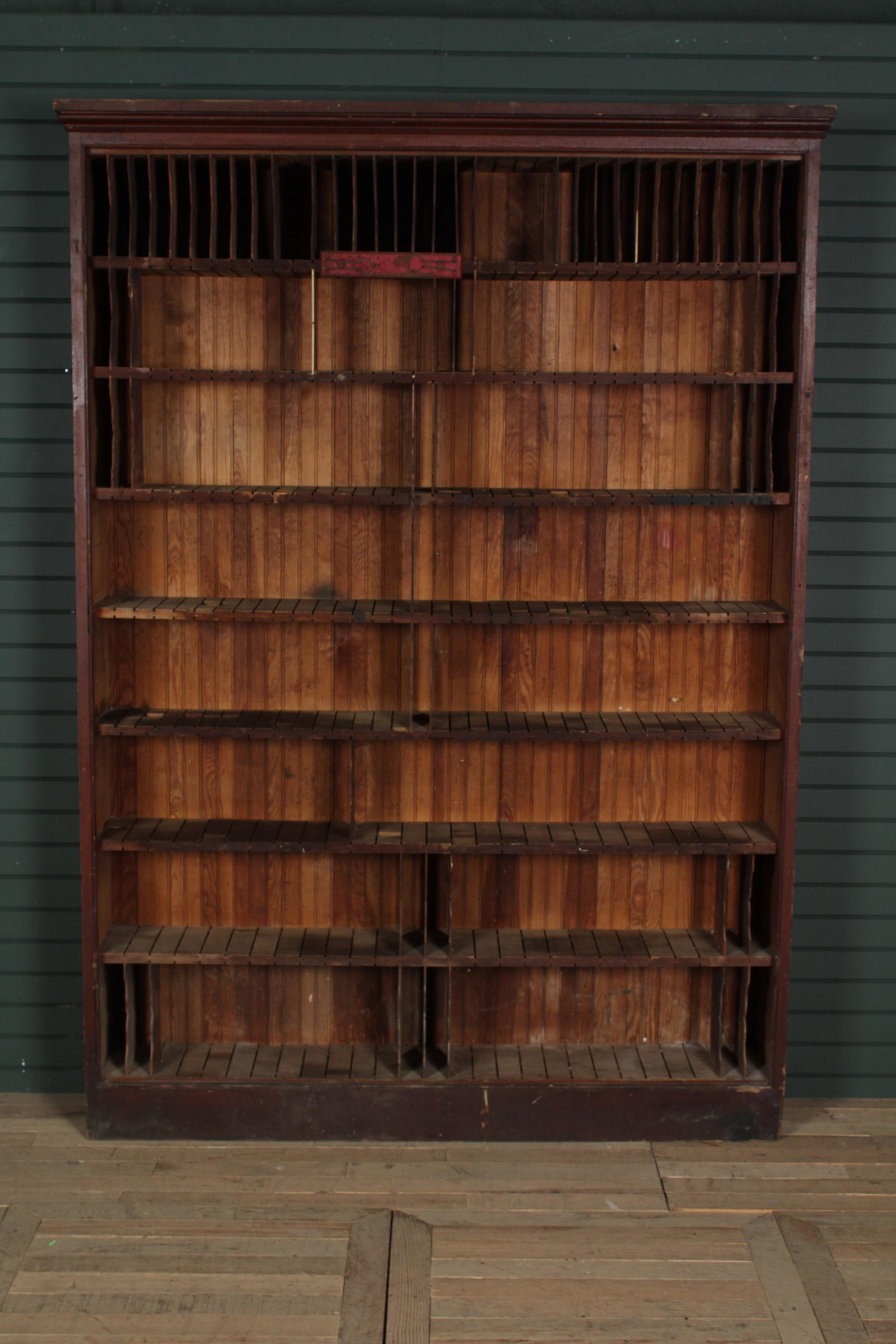 Rustic Country Store Cupboard: Rustic Country Store Cupboard. Size: 86.5"H x 62"W x 10.5"D