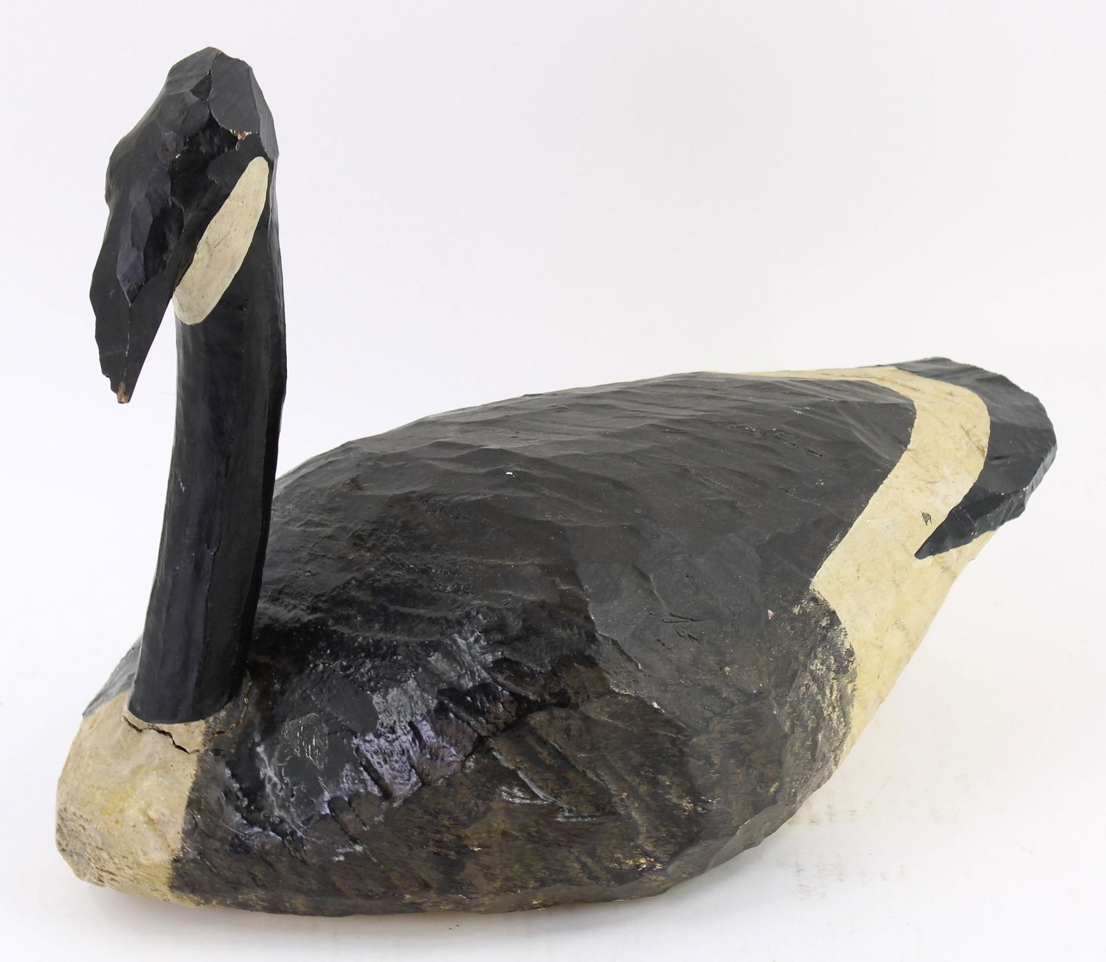 Folk Art Carved Wood Wawa Decoy (1 of 5)
