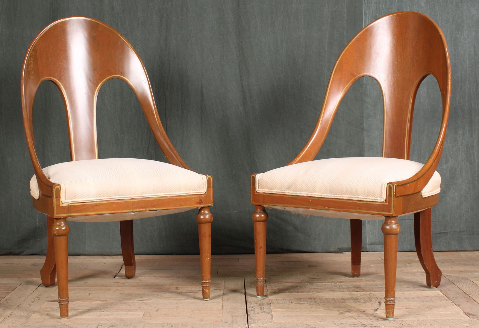 Pair MCM Chairs (1 of 7)
