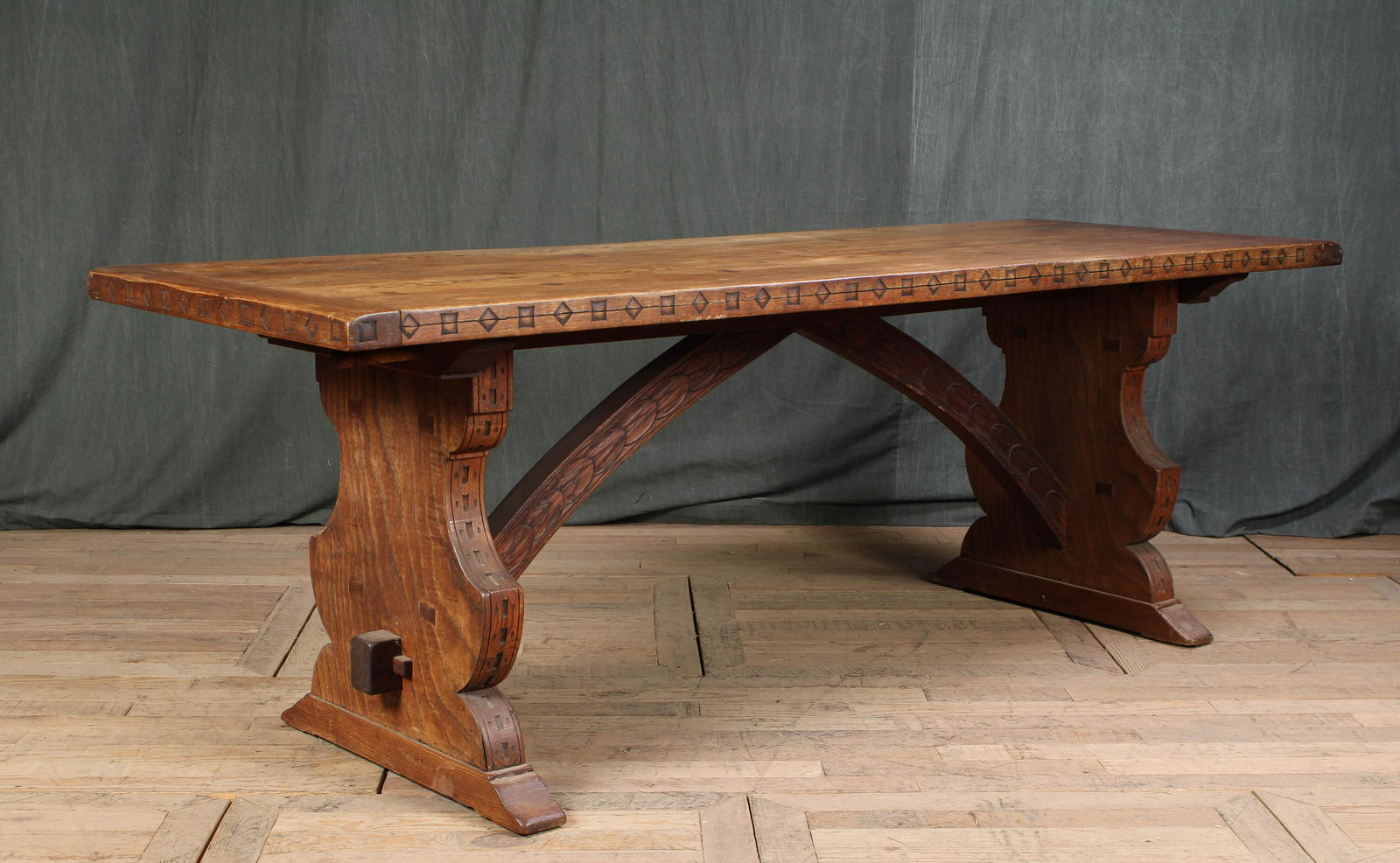 Arts and Crafts Gothic Motif Table (1 of 9)