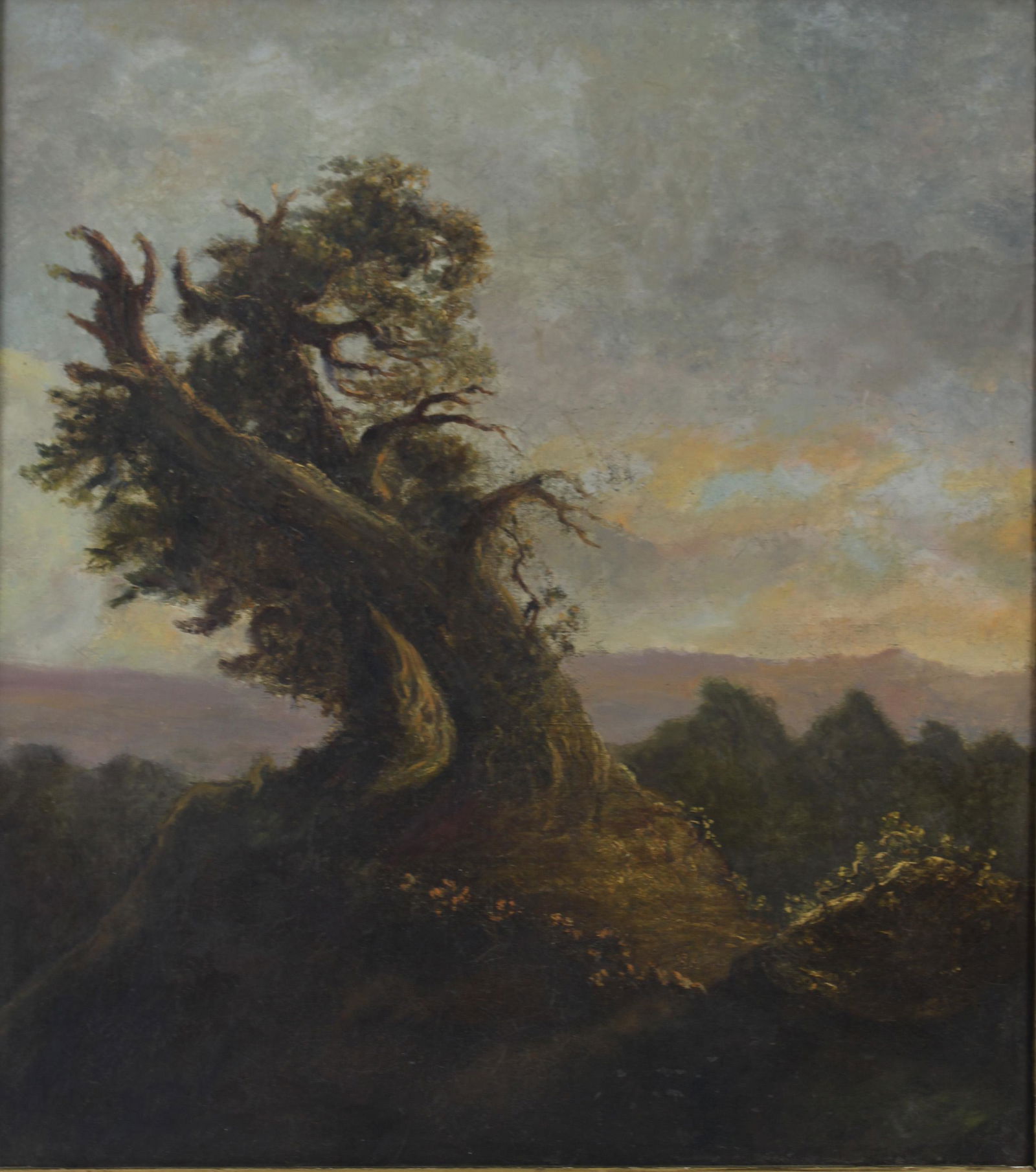 Antique Landscape Oil Painting (1 of 5)