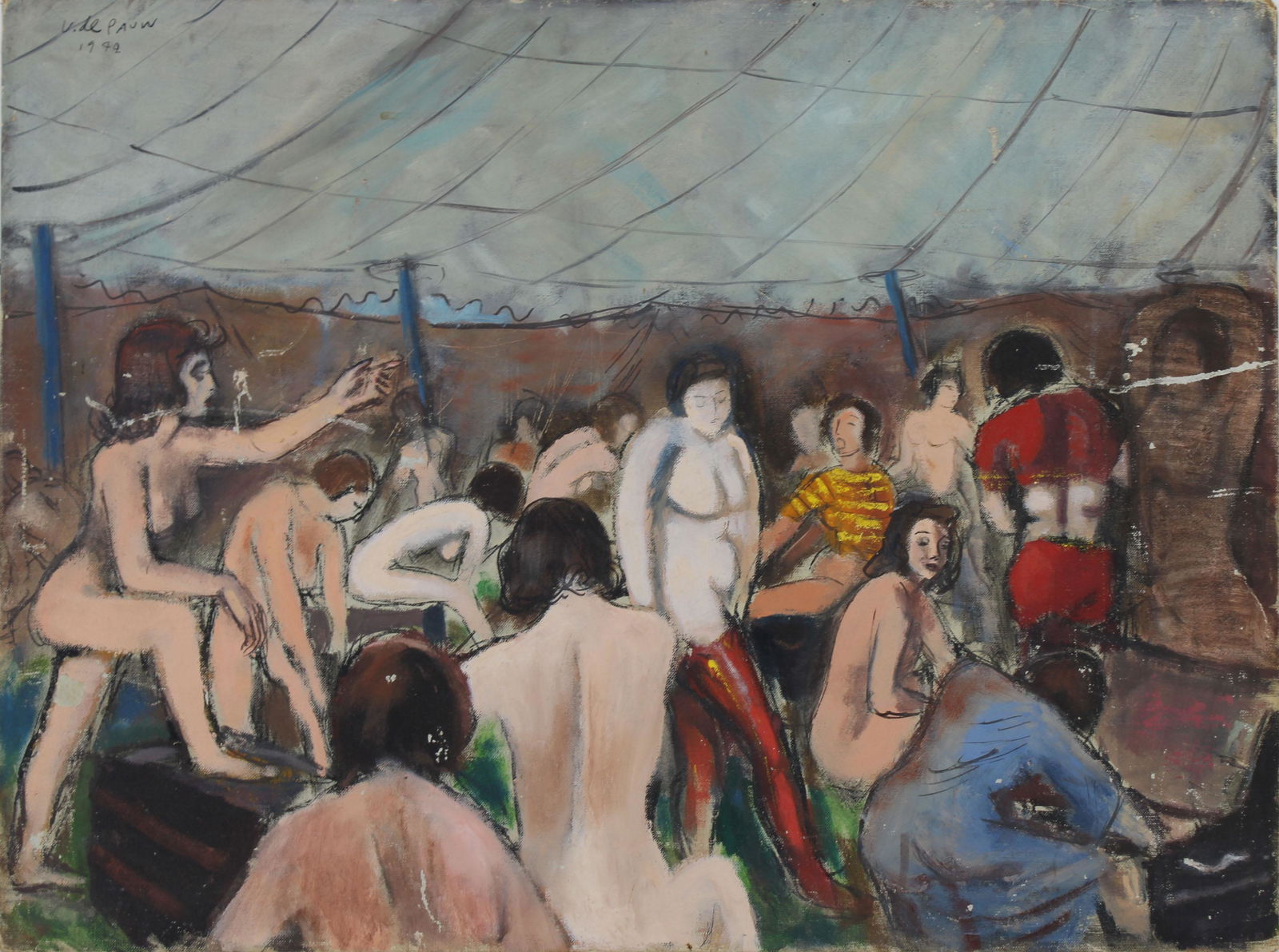 Victor De Pauw, Getting Ready for the...Show (1 of 5)