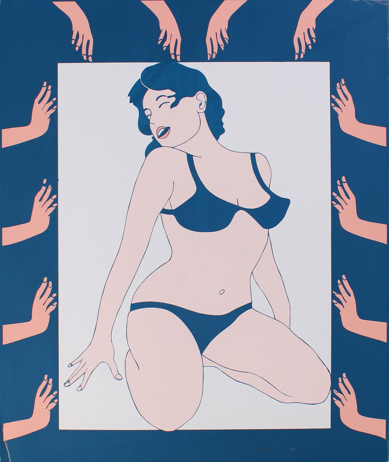 John Wesley, Poster, Pencil Signed 1965 (1 of 3)