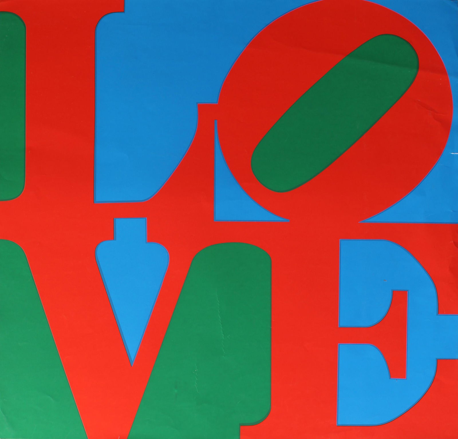 Robert Indiana, Love, Serigraph (1 of 3)