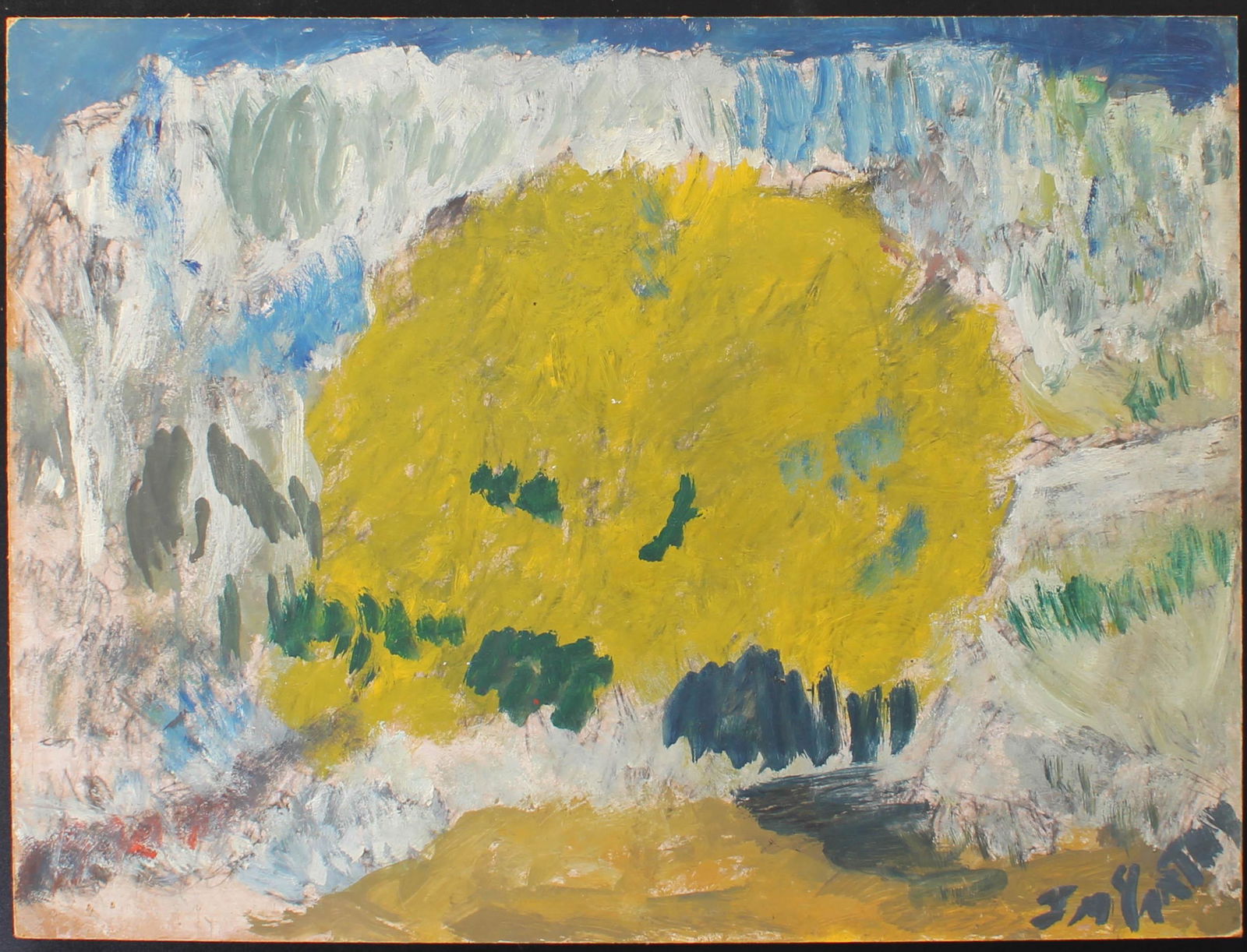 Justin McCarthy, Dramatic Landscape Painting (1 of 3)