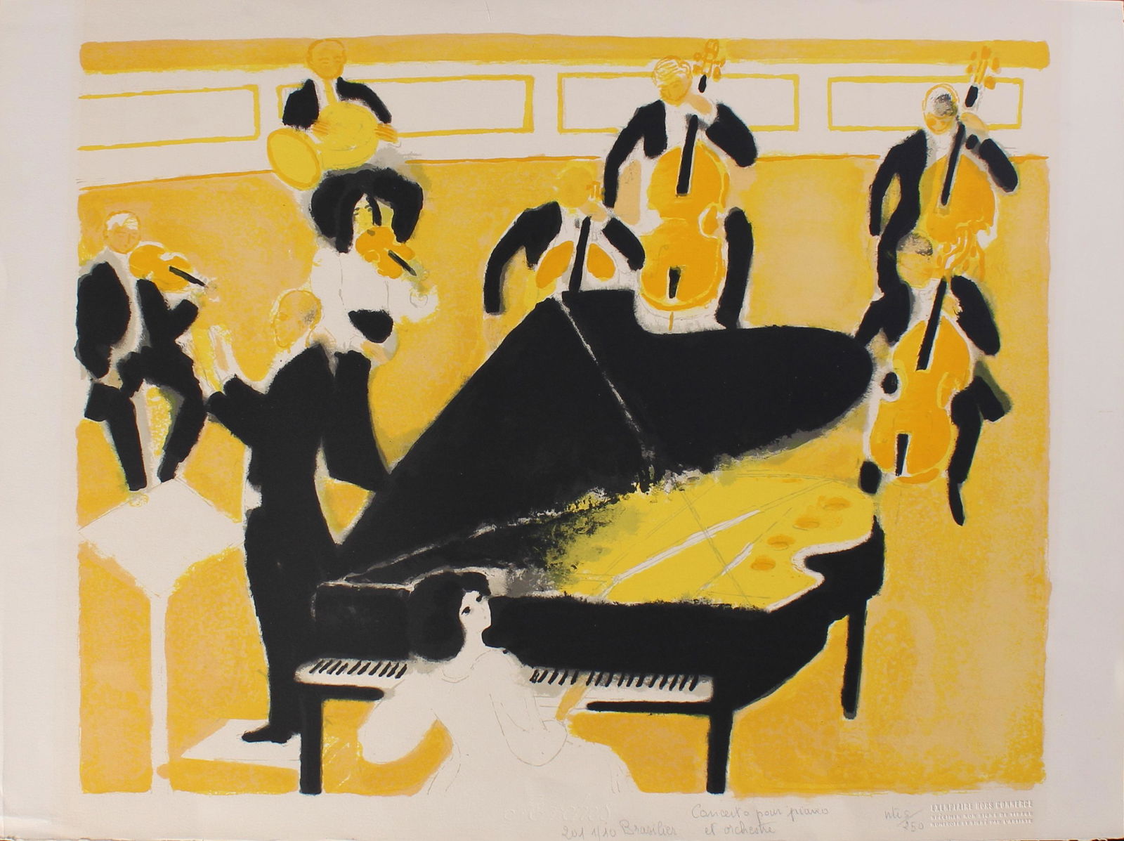 Vintage Andre Brasilier Print (1 of 3)