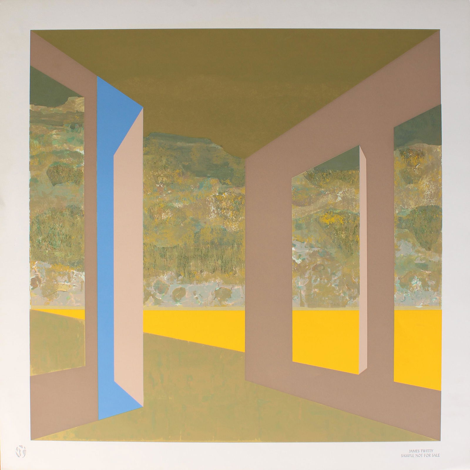 Vintage James Watson Twitty Serigraph Print (1 of 3)