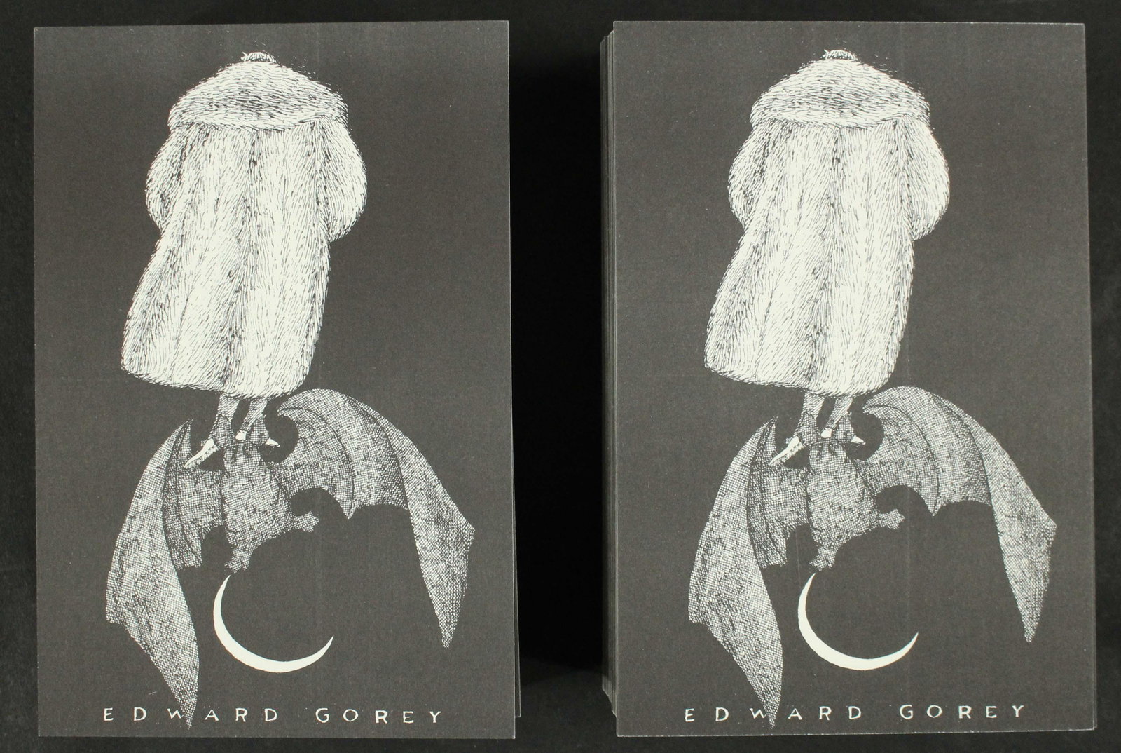 200 Just Arrived! Edward Gorey Catalogue Postcards: 200 Just Arrived! Edward Gorey Catalogue 1978-79 Postcards. Gotham Book Mart. 1978. Size: 6" H x 4" W