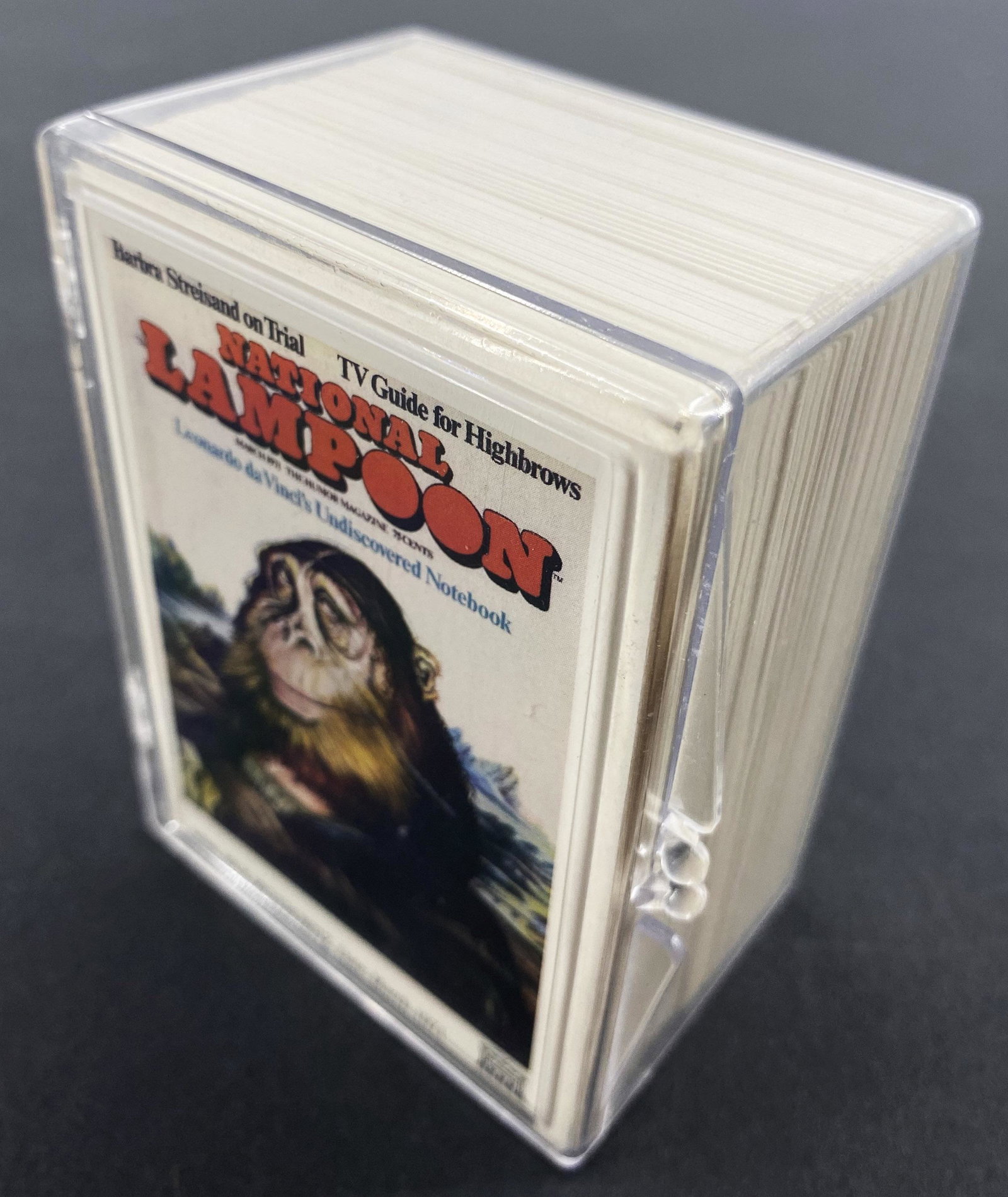 Vintage 1993 National Lampoon Covers Card Set: Vintage 1993 National Lampoon Covers Card Set. 21st Century Archives. Size: 3.75"T x 3"W x 2"D