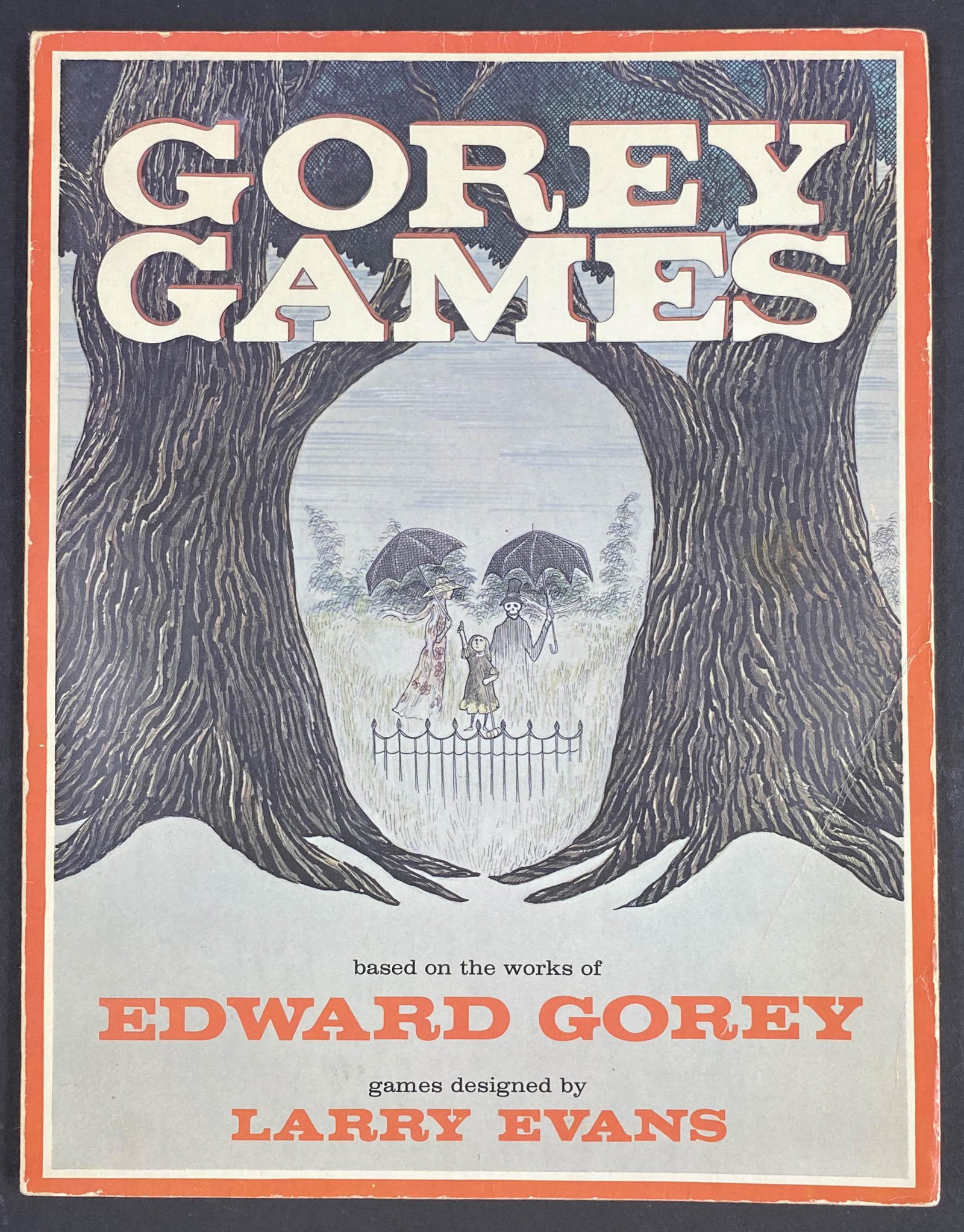 Signed Edward Gorey, Gorey Games, Evans, 1979 (1 of 6)