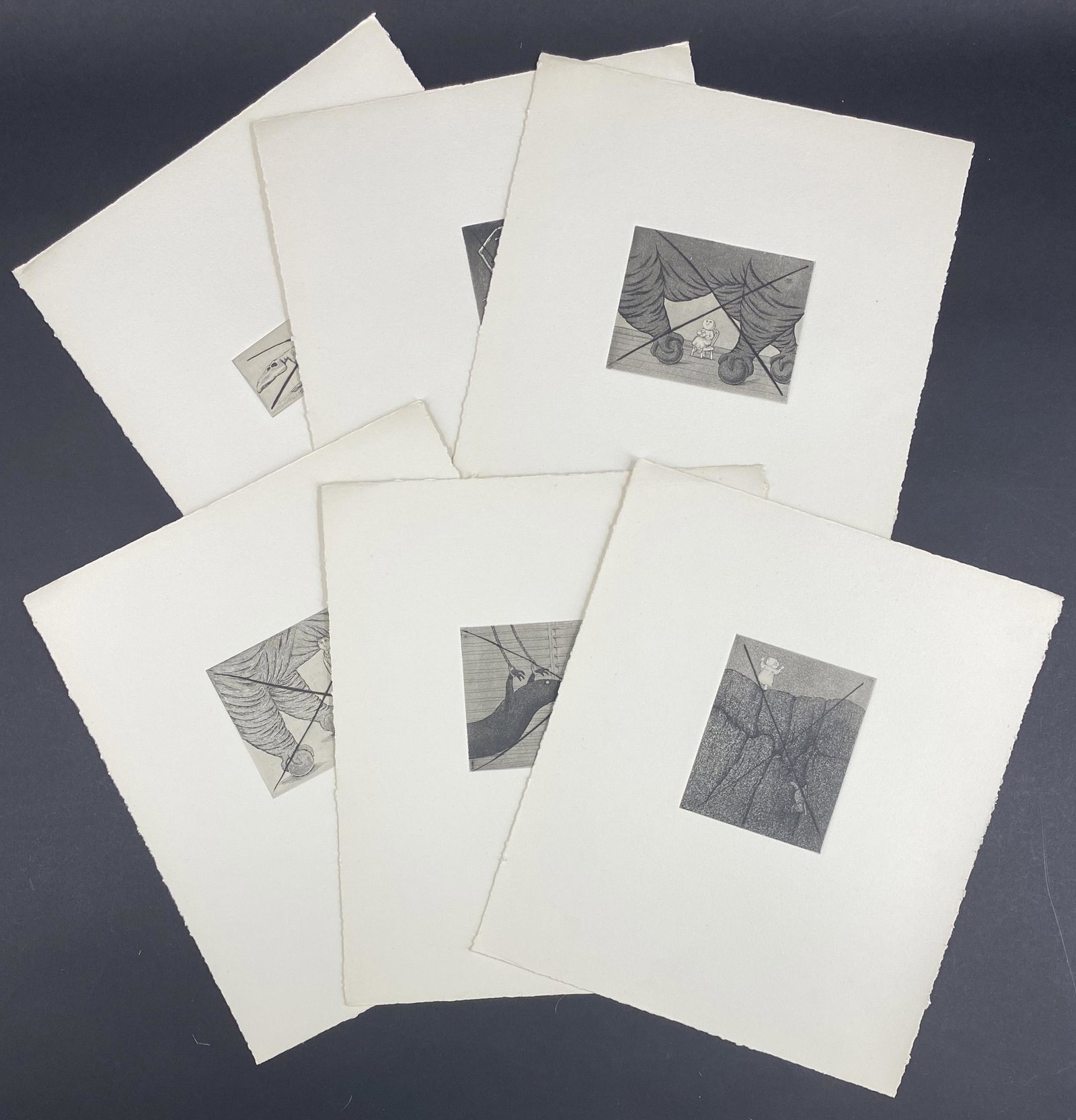 Complete but Canceled Set, Verlag Digenese Prints: Complete but Canceled Set, Verlag Digenese Prints. Size: 14"T x 12"W