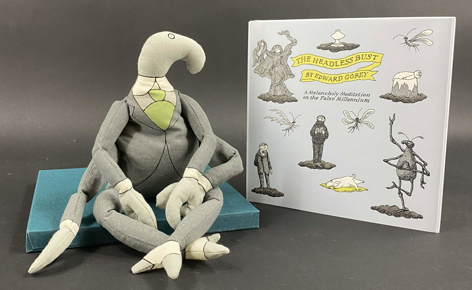 Edward Gorey, The Headless Bust w/ left-facing (1 of 11)