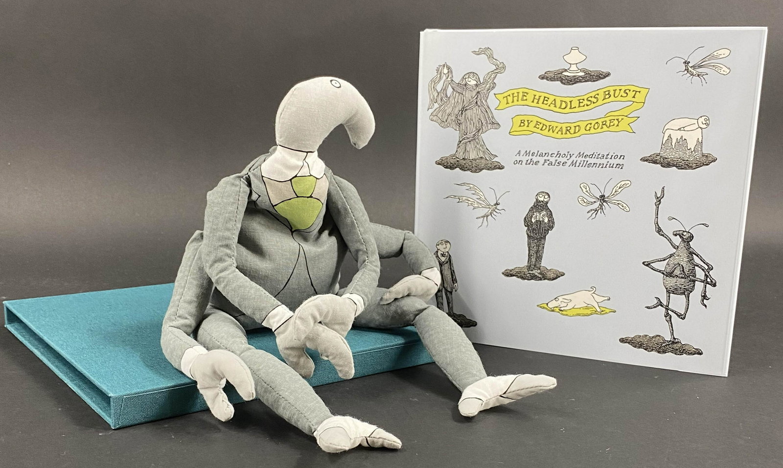 Edward Gorey, The Headless Bust w/Left-facing (1 of 7)