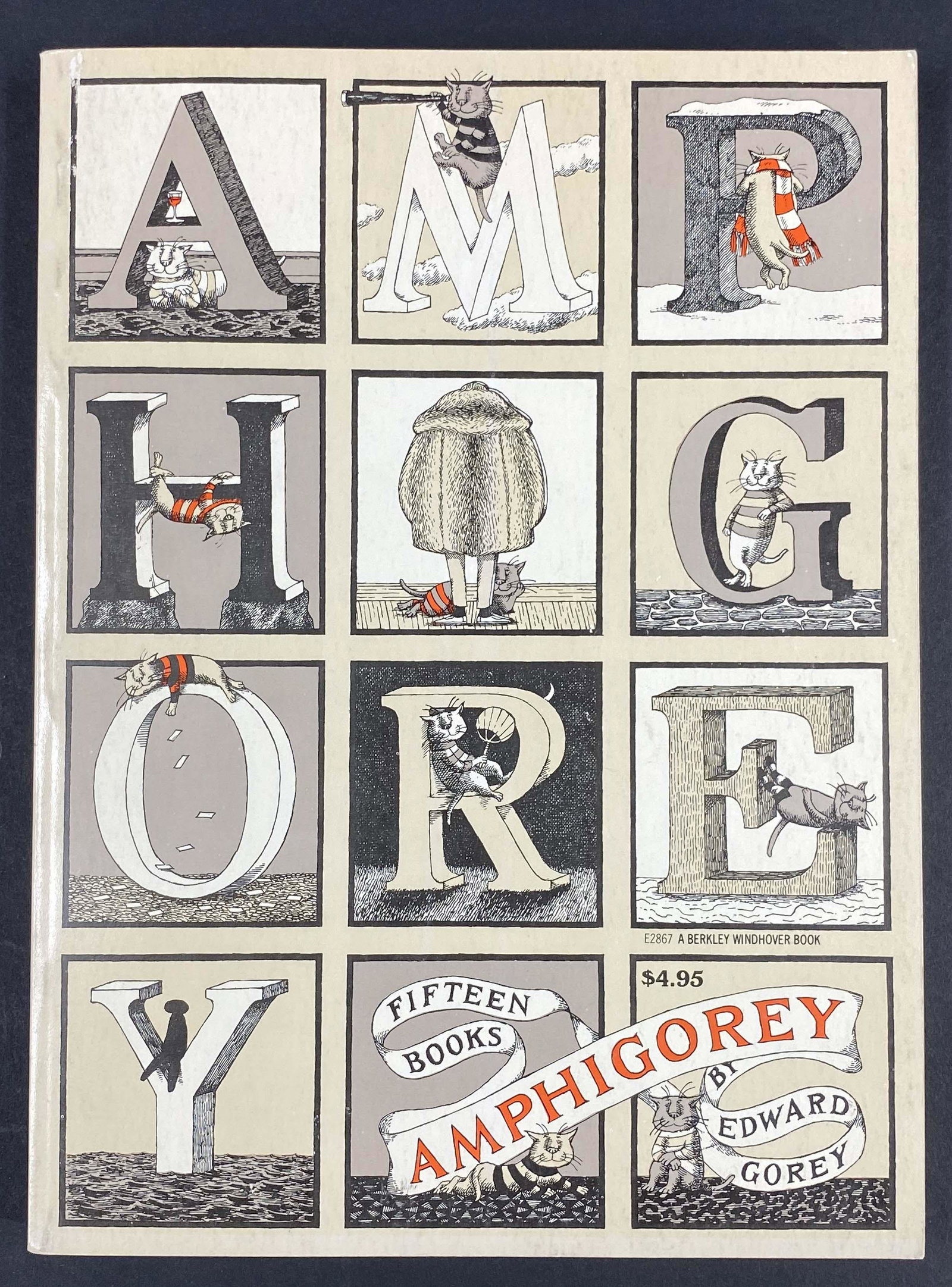 Signed Edward Gorey Amphigorey (1 of 7)
