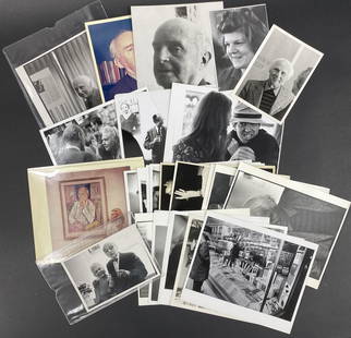 Vintage Photographs, Gotham Book Mart Events: Vintage Photographs, Gotham Book Mart Events. Including photos of Allen Ginsberg, Frances Steloff, and other literary figures. Size: Various, 8" x 10", 5" x 7"