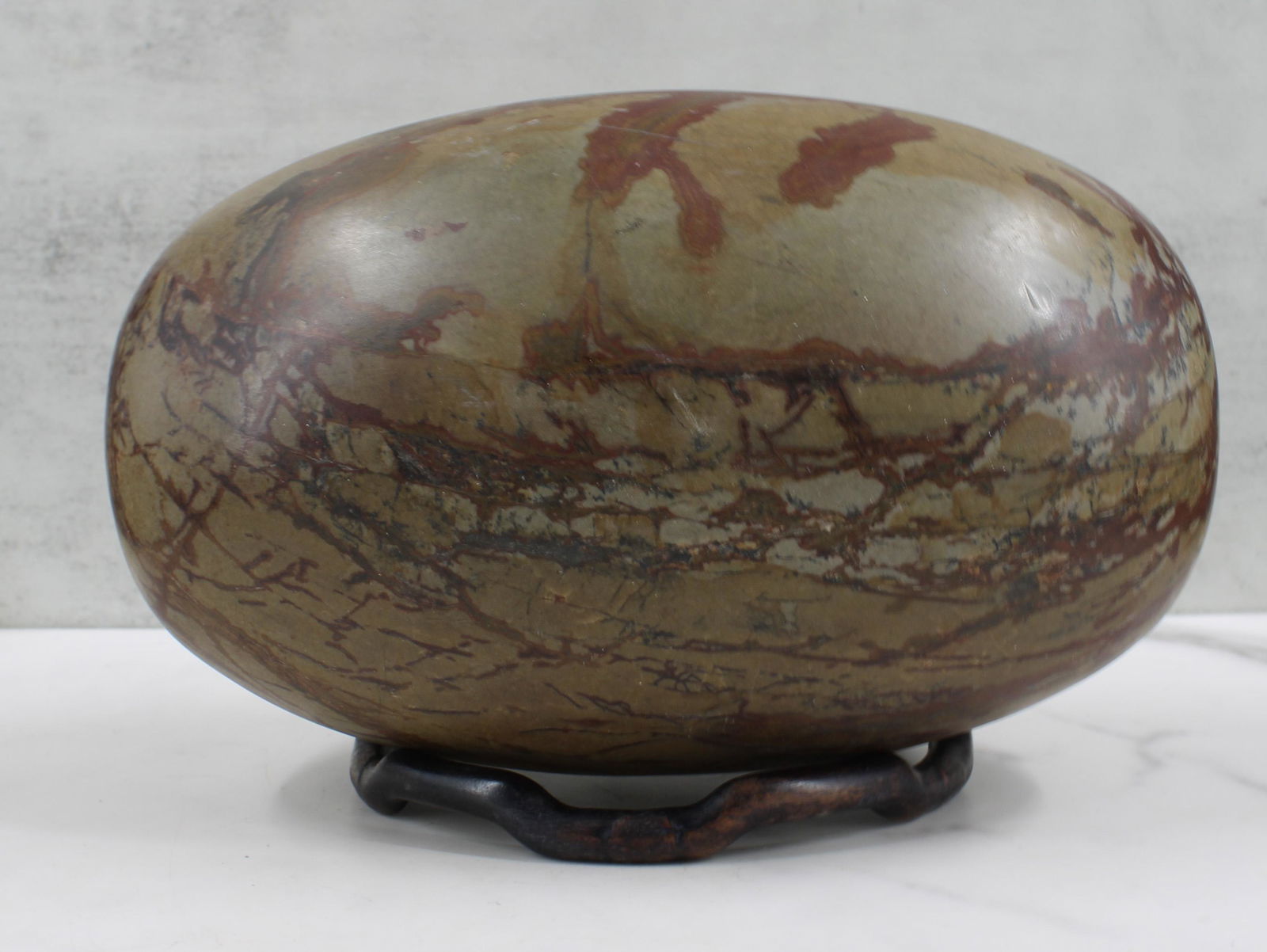 Shiva Lingam Stone on Stand (1 of 4)