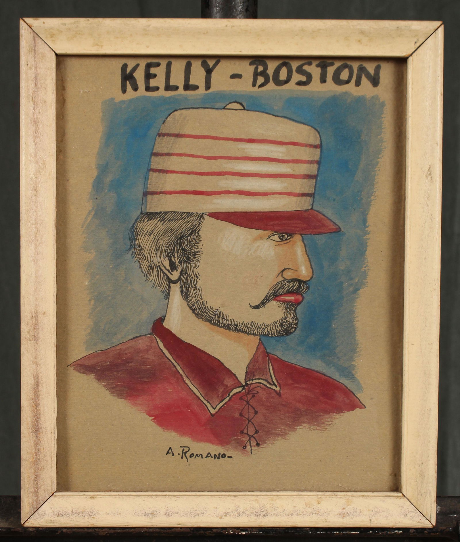 Antonio Romano, Folk Art, King Kelly Portrait (1 of 5)