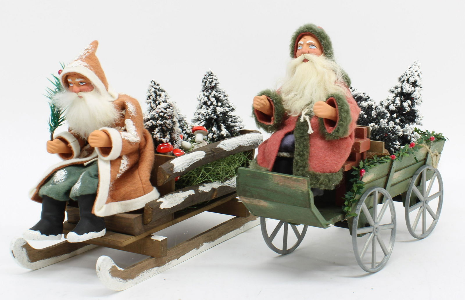 Sleigh Riding Santas By Cottage Creations (1 of 6)