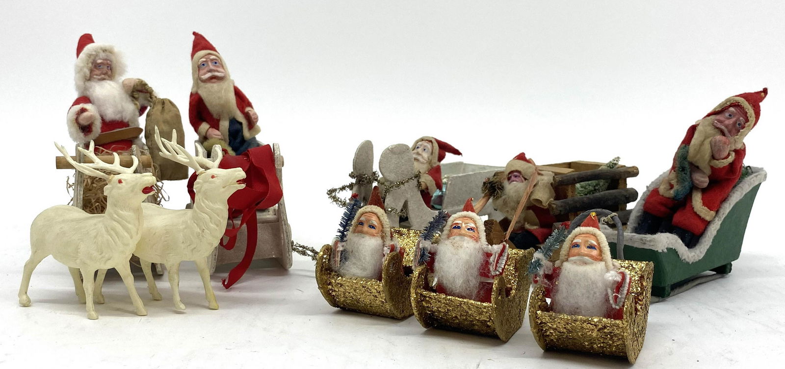 Collection of Santas on Sleighs (1 of 9)